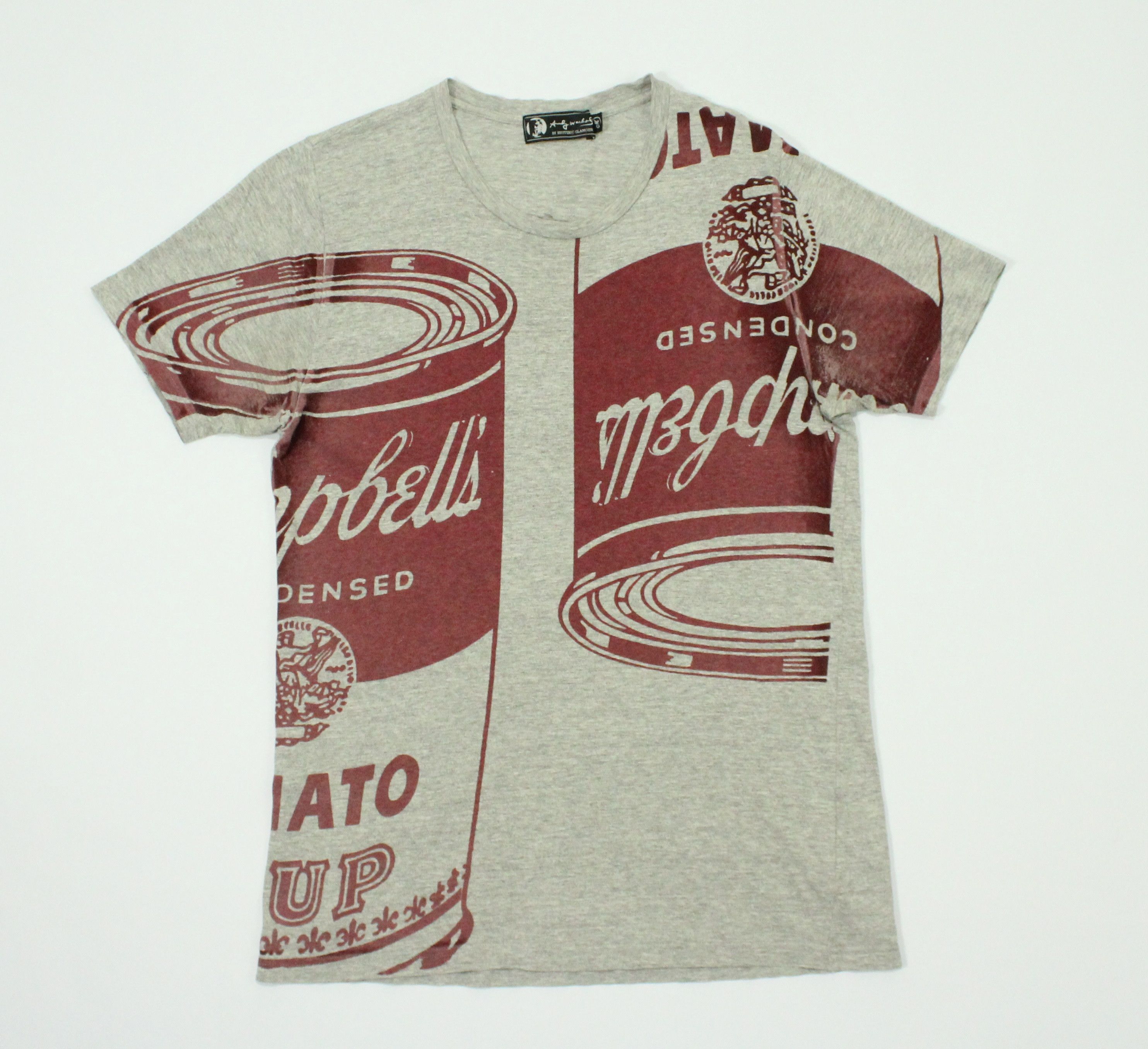 Hysteric Glamour HYSTERIC GLAMOUR x ANDY AWRHOL T Shirt Soup Distressed Size US M / EU 48-50 / 2 - 5 Thumbnail