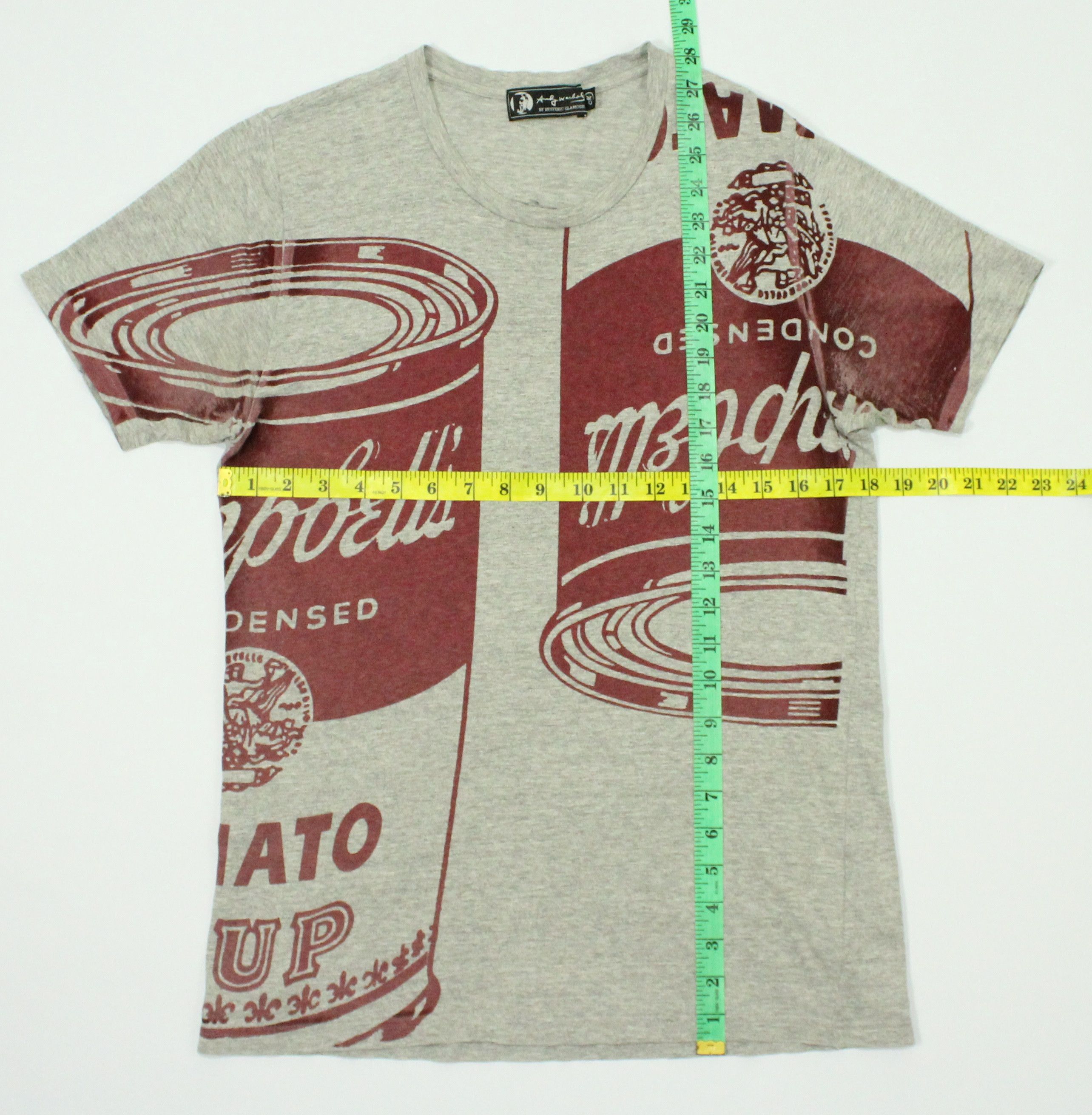 Hysteric Glamour HYSTERIC GLAMOUR x ANDY AWRHOL T Shirt Soup Distressed Size US M / EU 48-50 / 2 - 17 Thumbnail