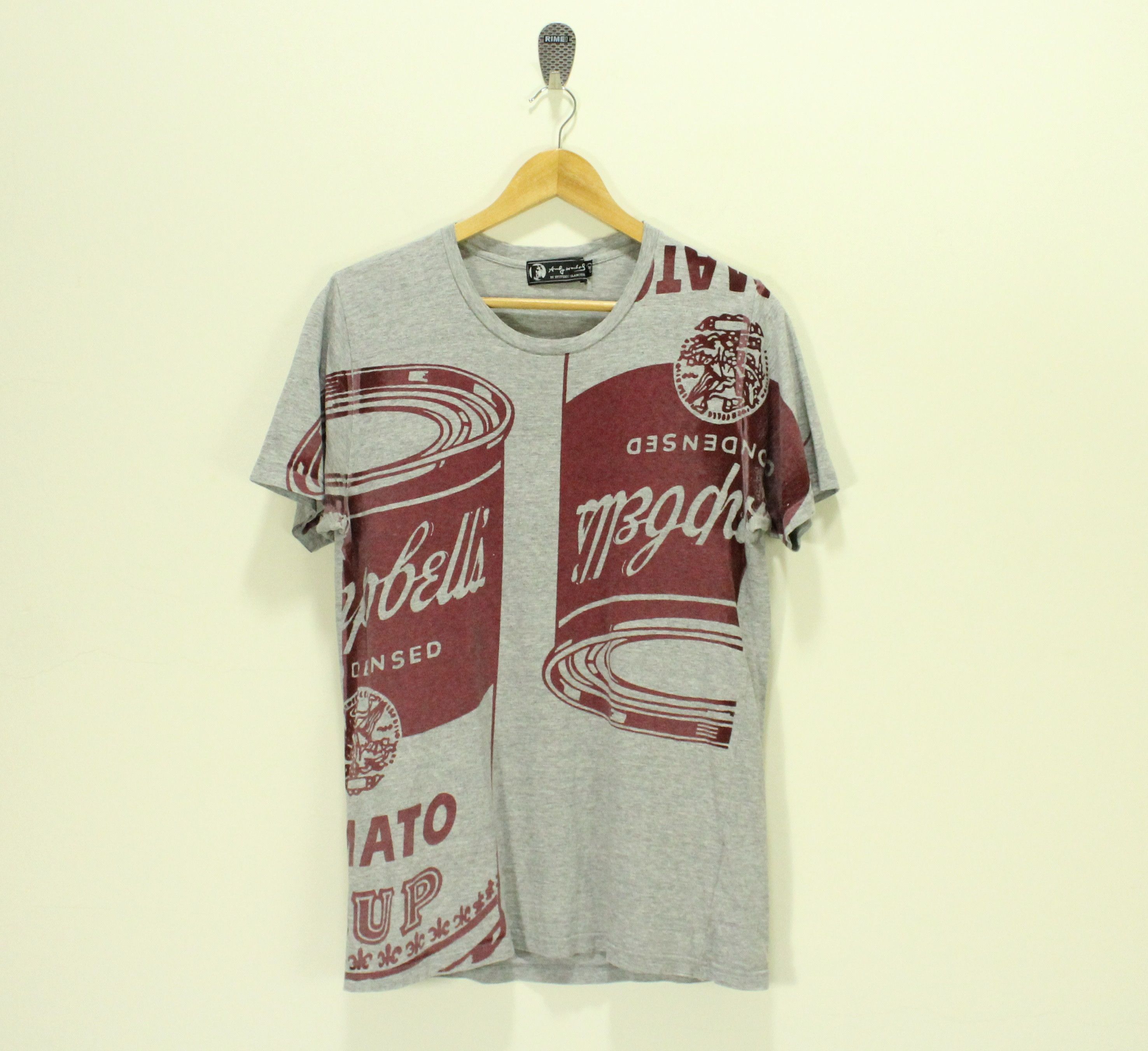 Hysteric Glamour HYSTERIC GLAMOUR x ANDY AWRHOL T Shirt Soup Distressed Size US M / EU 48-50 / 2 - 1 Thumbnail