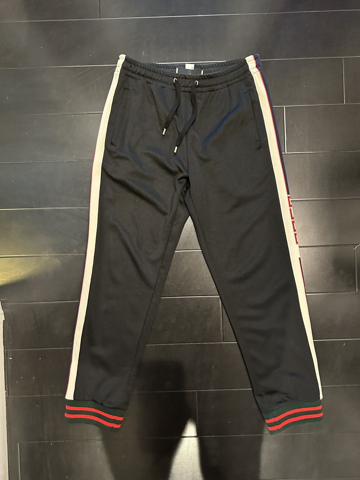 GUCCI TRACK PANTS XS