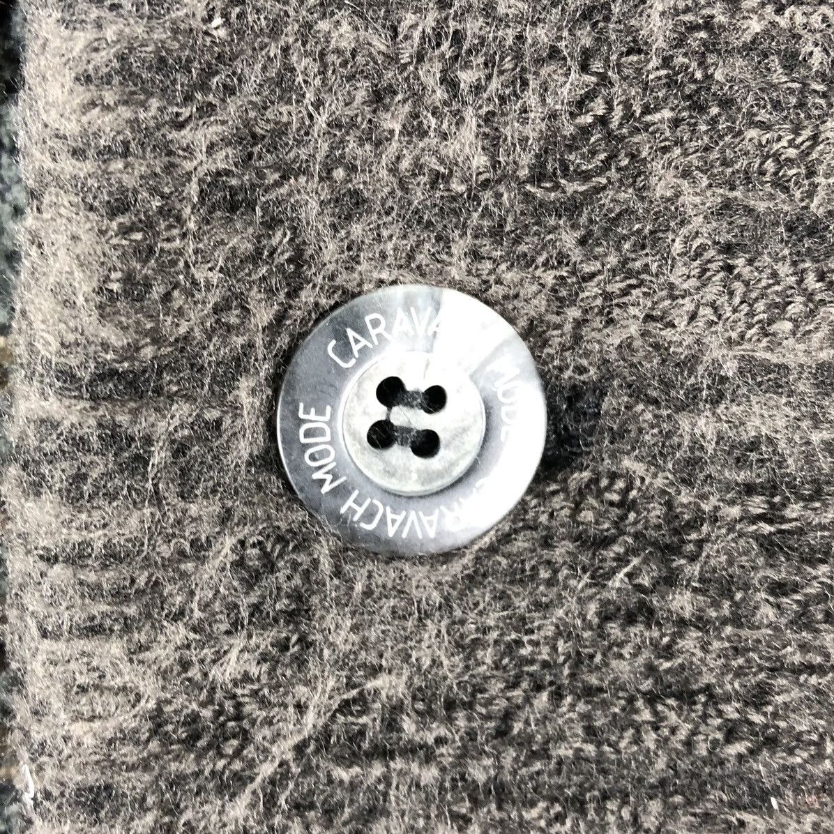 Japanese Brand Vintage 90's Caravach Fleece Zipper Jacket Size US L / EU 52-54 / 3 - 12 Thumbnail