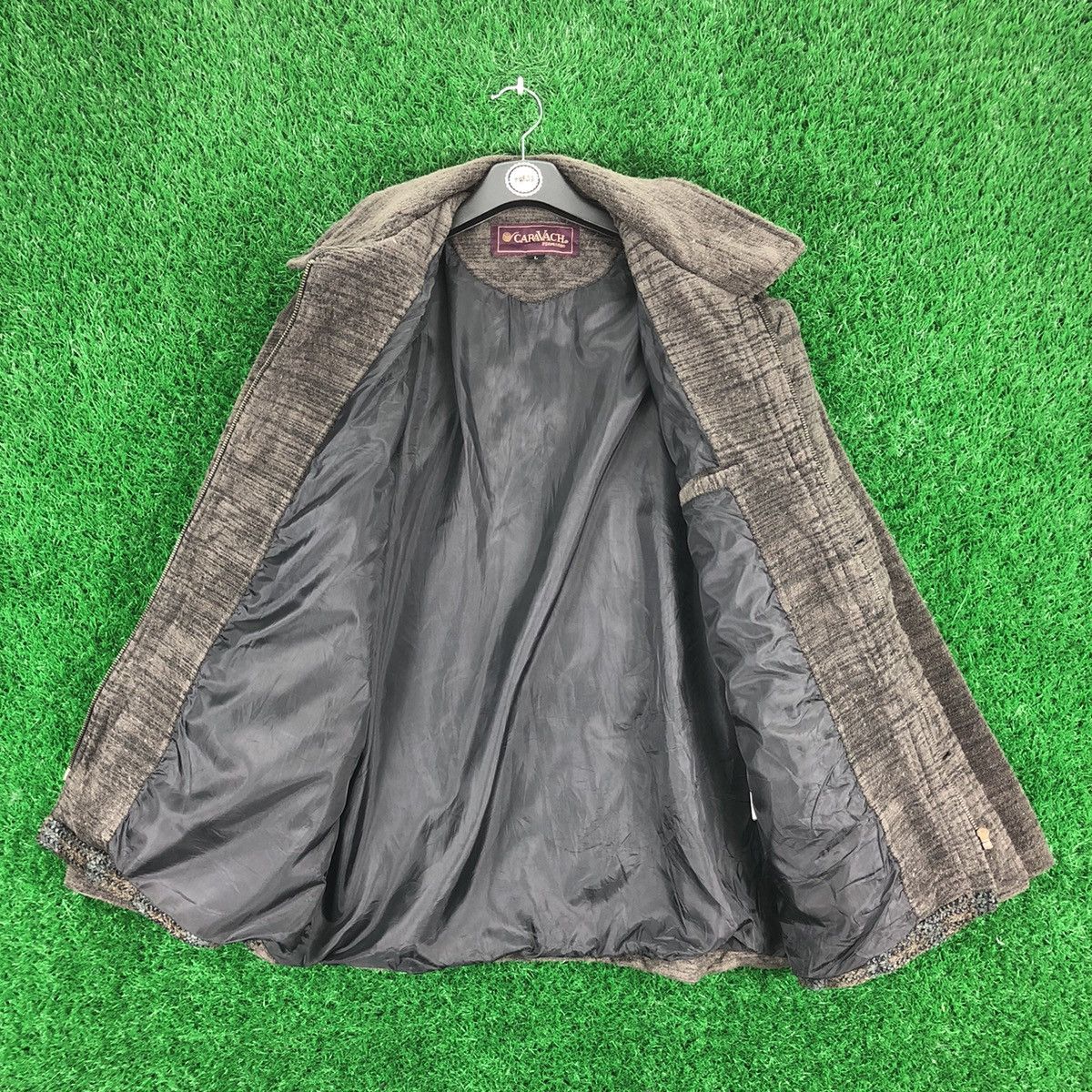 Japanese Brand Vintage 90's Caravach Fleece Zipper Jacket Size US L / EU 52-54 / 3 - 9 Thumbnail