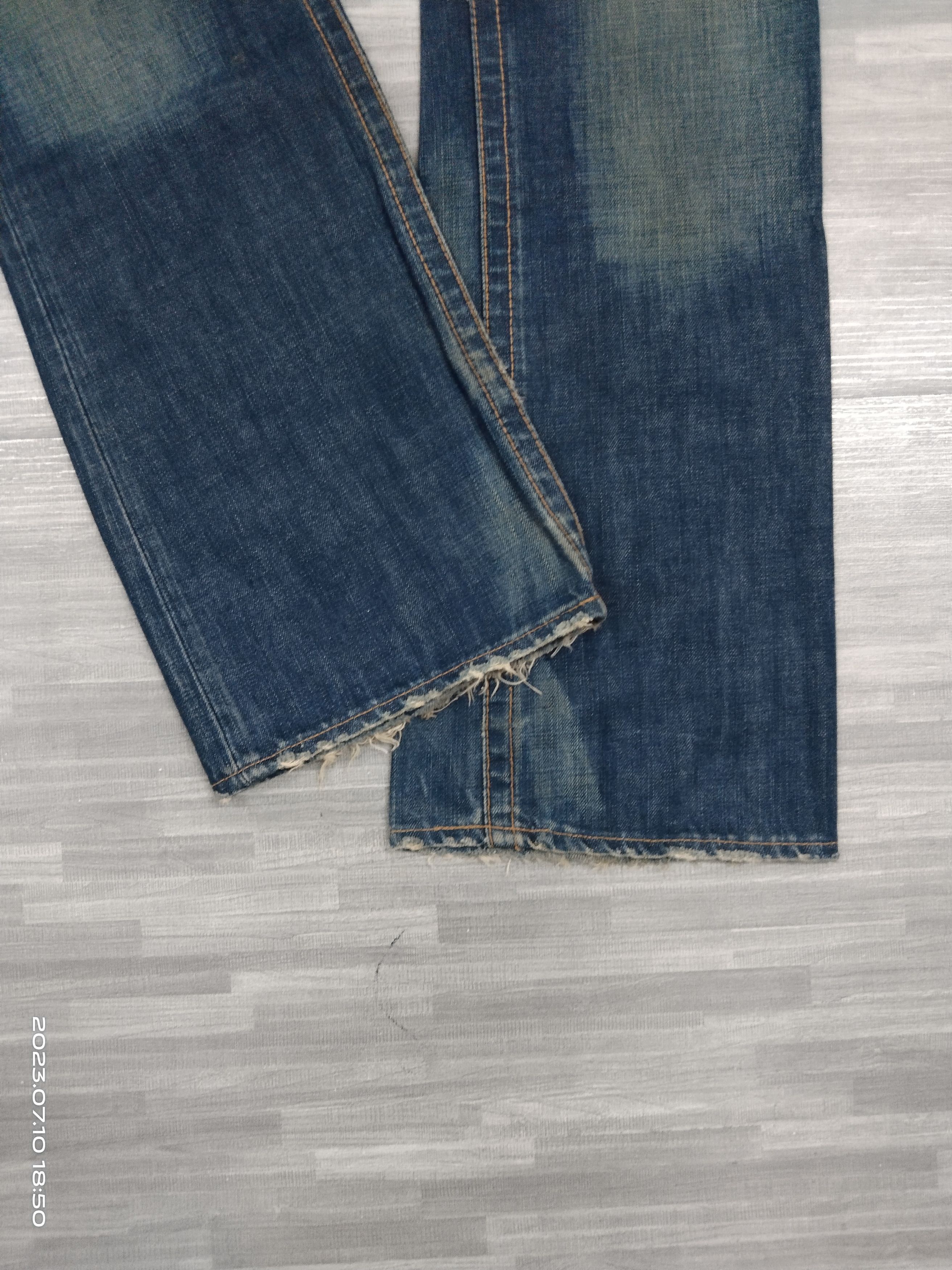 Japanese Brand FLARE SICK 1921 DENIM PANTS Size US 30 / EU 46 - 6 Thumbnail