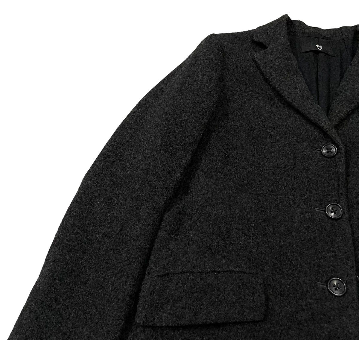 Uniqlo +J By Uniqlo X Jill Sander Wool Long Jacket Size M / US 6-8 / IT 42-44 - 5 Thumbnail