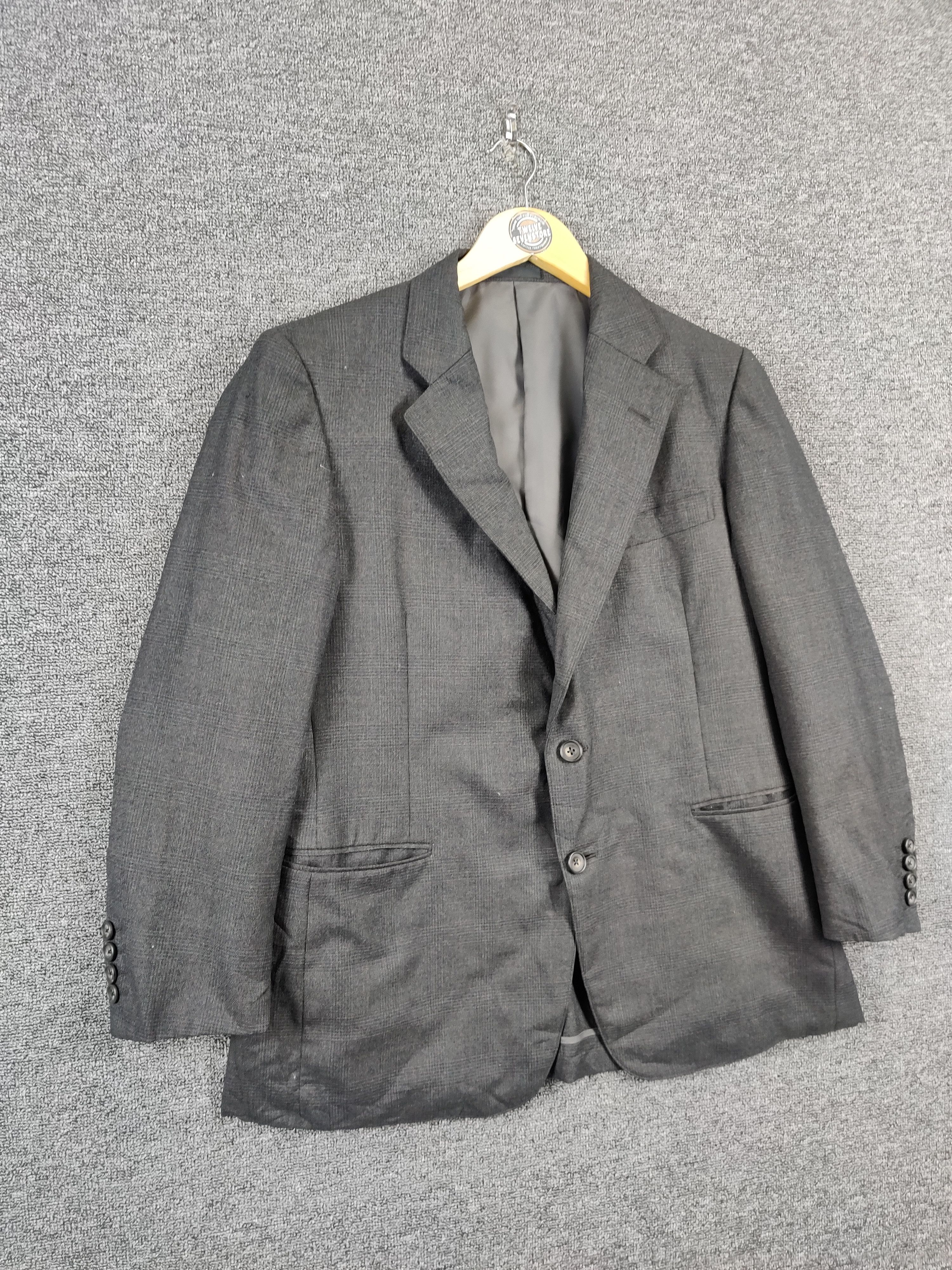 Burberry Vintage Burberrys Wool Single Breasted Blazer Size US L / EU 52-54 / 3 - 6 Thumbnail