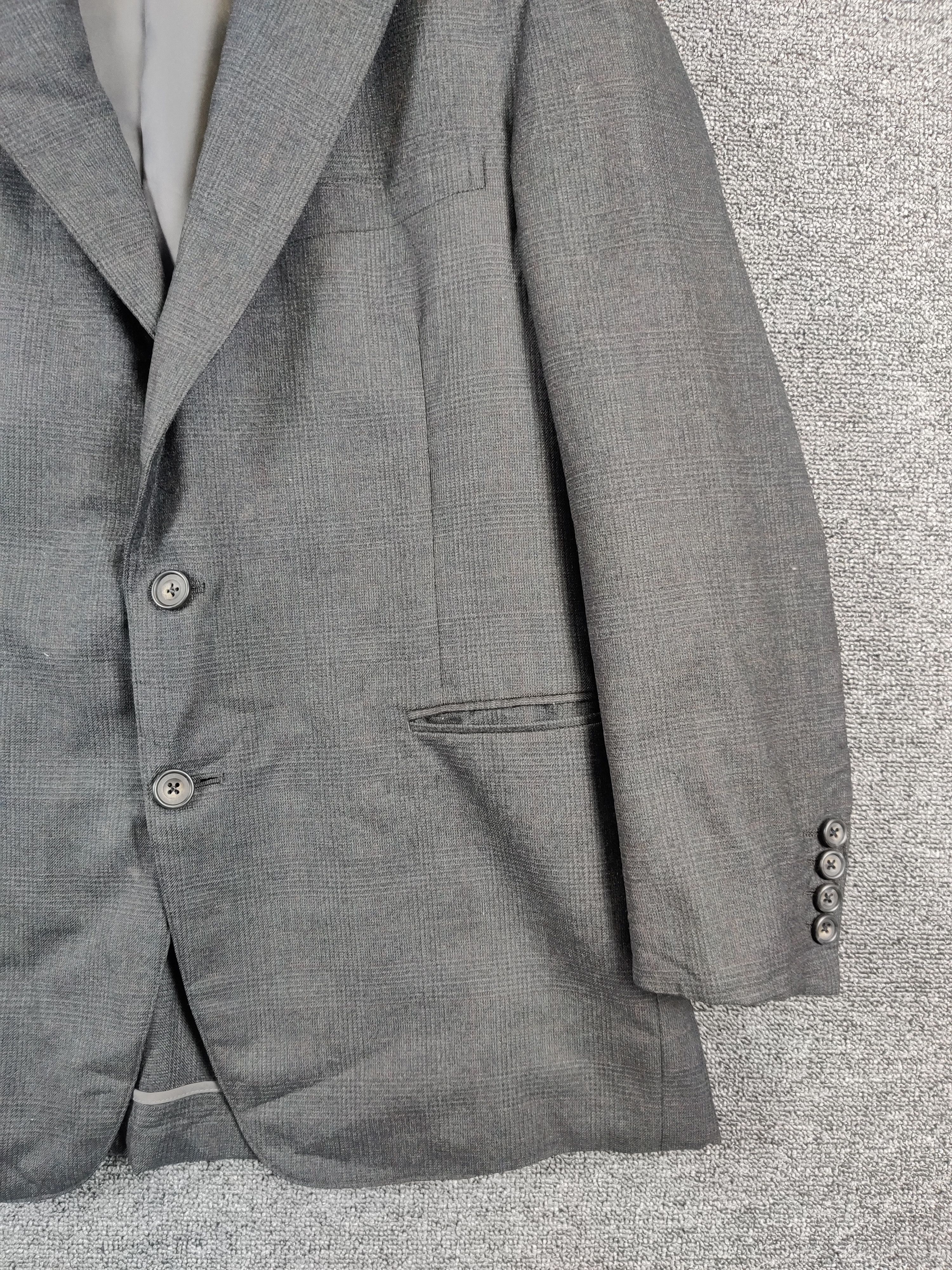 Burberry Vintage Burberrys Wool Single Breasted Blazer Size US L / EU 52-54 / 3 - 3 Thumbnail