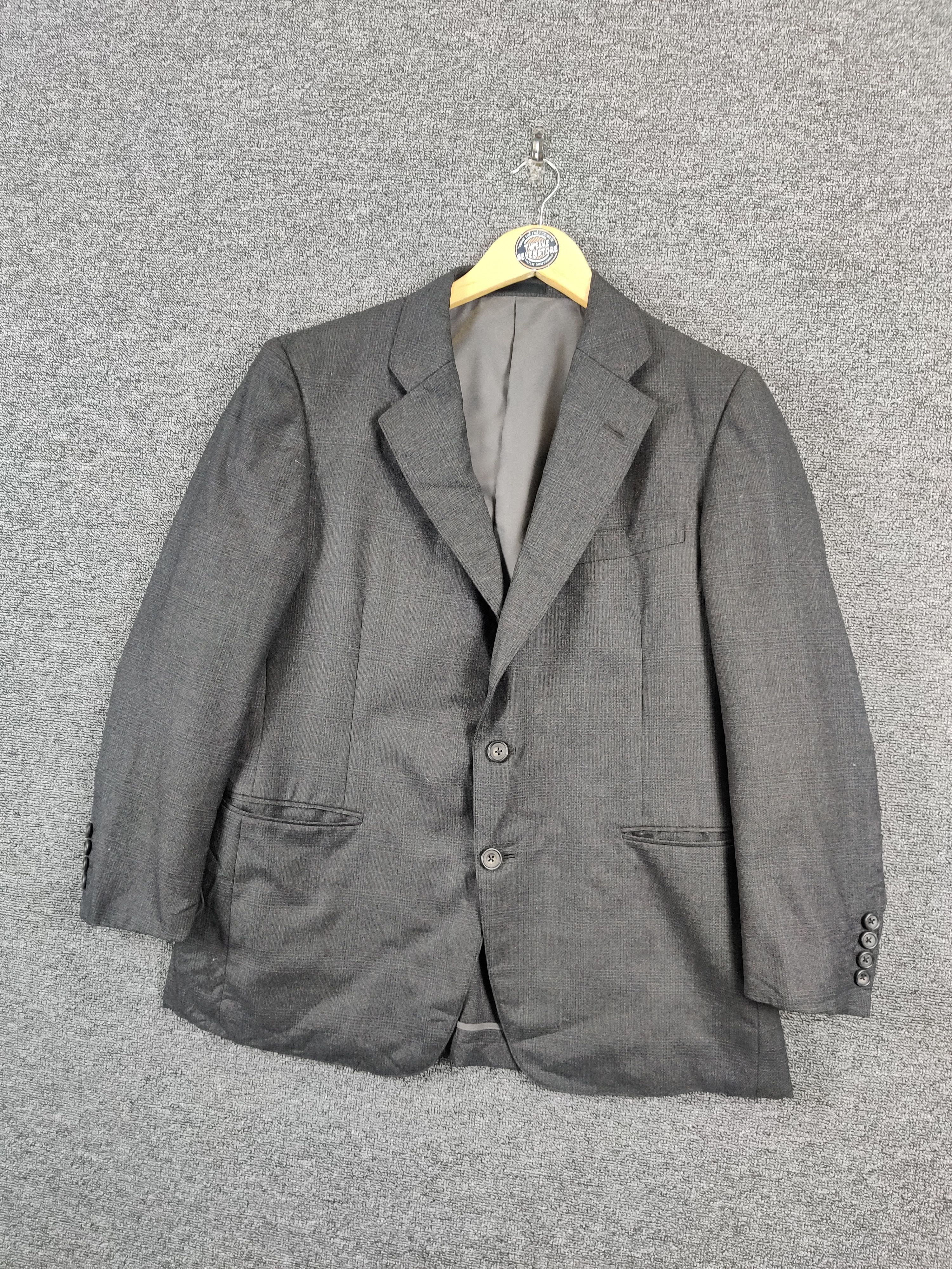 Burberry Vintage Burberrys Wool Single Breasted Blazer Size US L / EU 52-54 / 3 - 2 Thumbnail