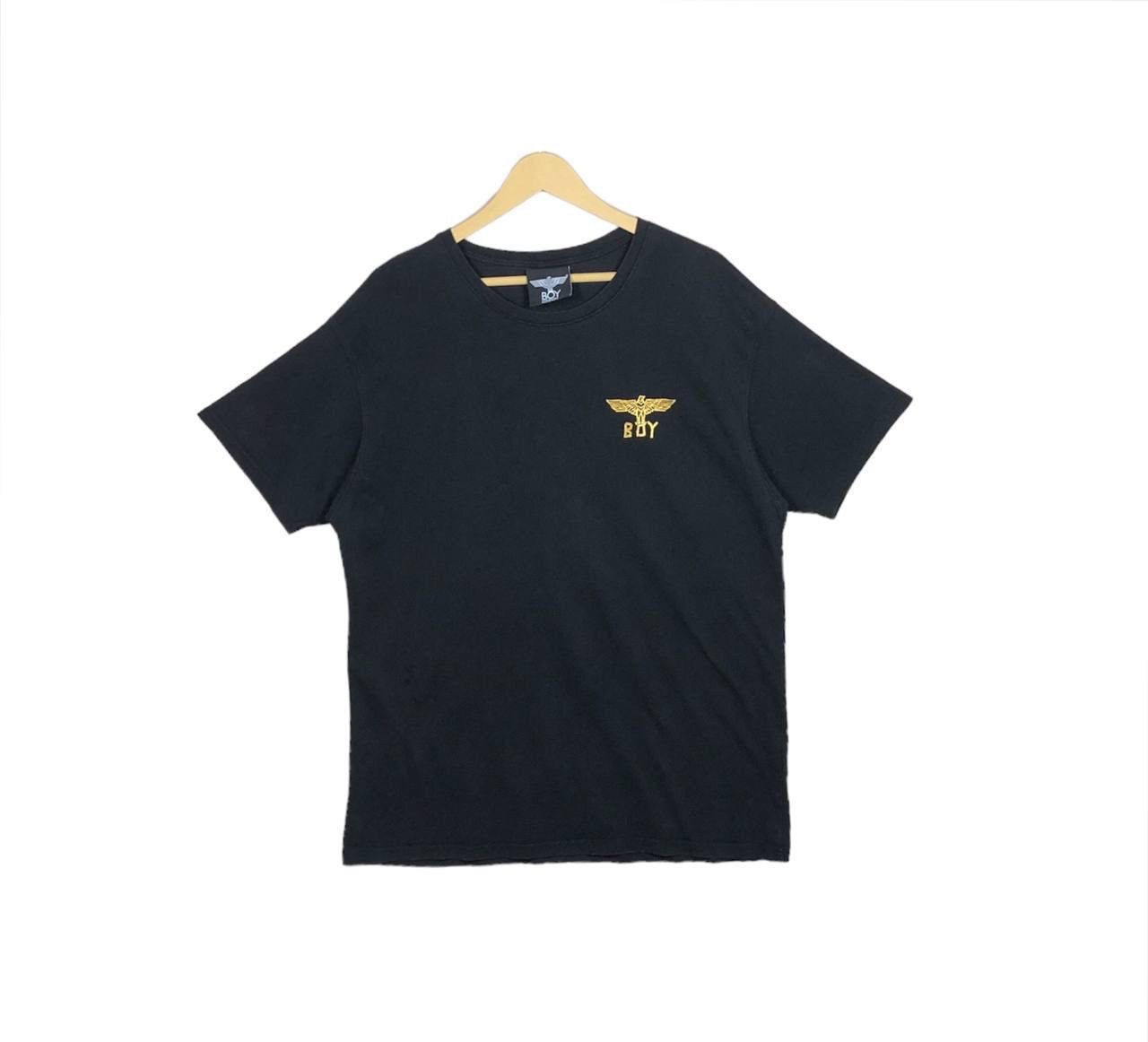 Boy London × Vintage Vintage Boy London Gold Wings Black Tshirt XL Size US XL / EU 56 / 4 - 1 Thumbnail
