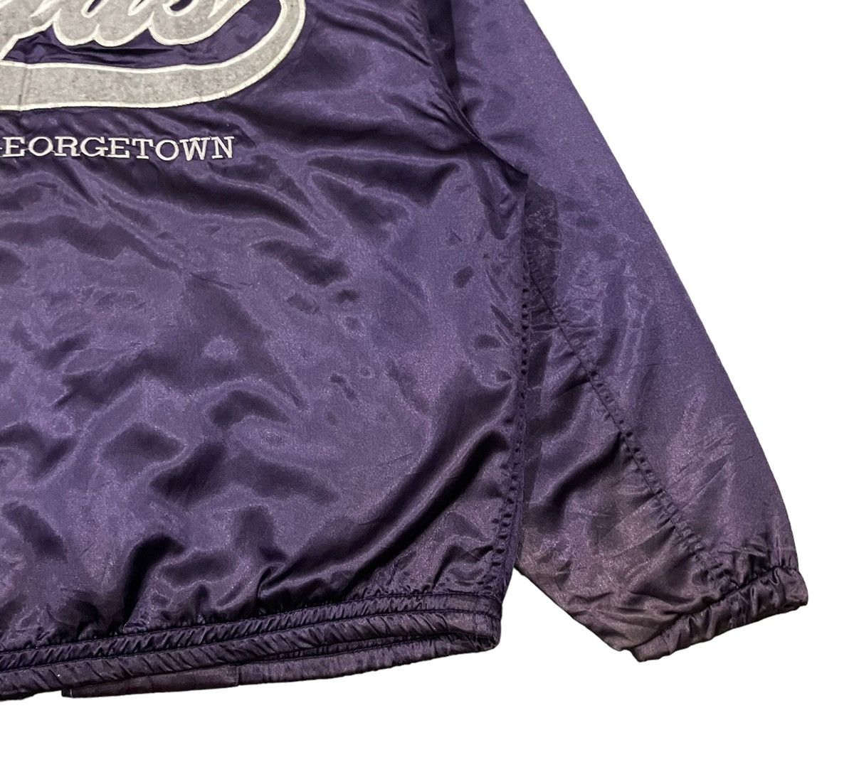 NCAA Vintage Georgetown Hoyas American College Reversible Jacket Size US L / EU 52-54 / 3 - 12 Thumbnail