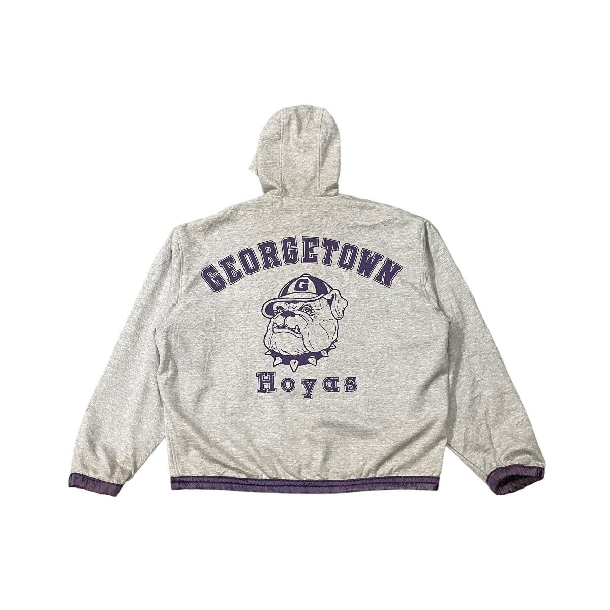 NCAA Vintage Georgetown Hoyas American College Reversible Jacket Size US L / EU 52-54 / 3 - 2 Thumbnail