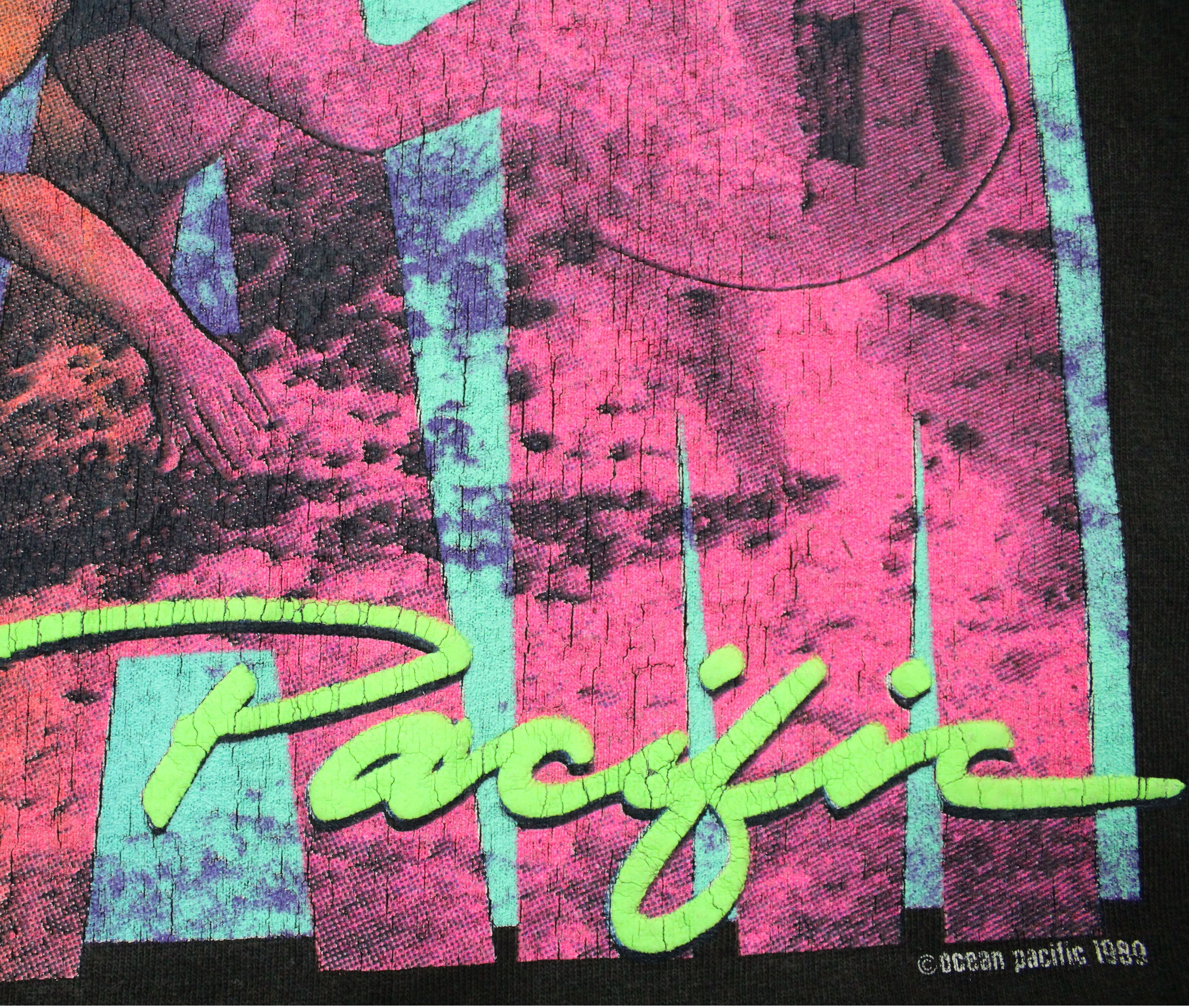 Ocean Pacific × Vintage Vintage 80s OCEAN PACIFIC T Shirt Pocket 1989 Size US S / EU 44-46 / 1 - 9 Thumbnail