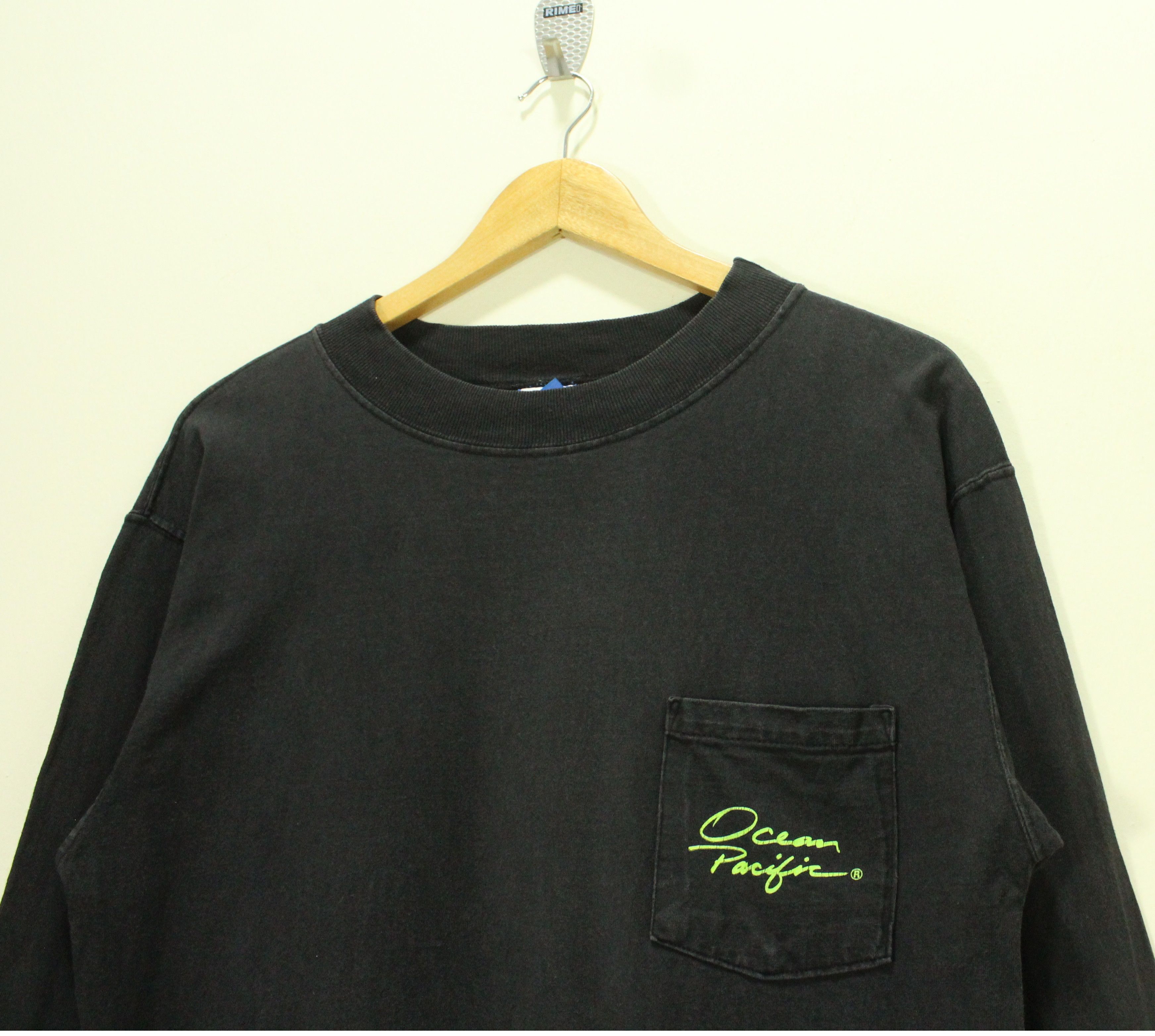 Ocean Pacific × Vintage Vintage 80s OCEAN PACIFIC T Shirt Pocket 1989 Size US S / EU 44-46 / 1 - 3 Thumbnail
