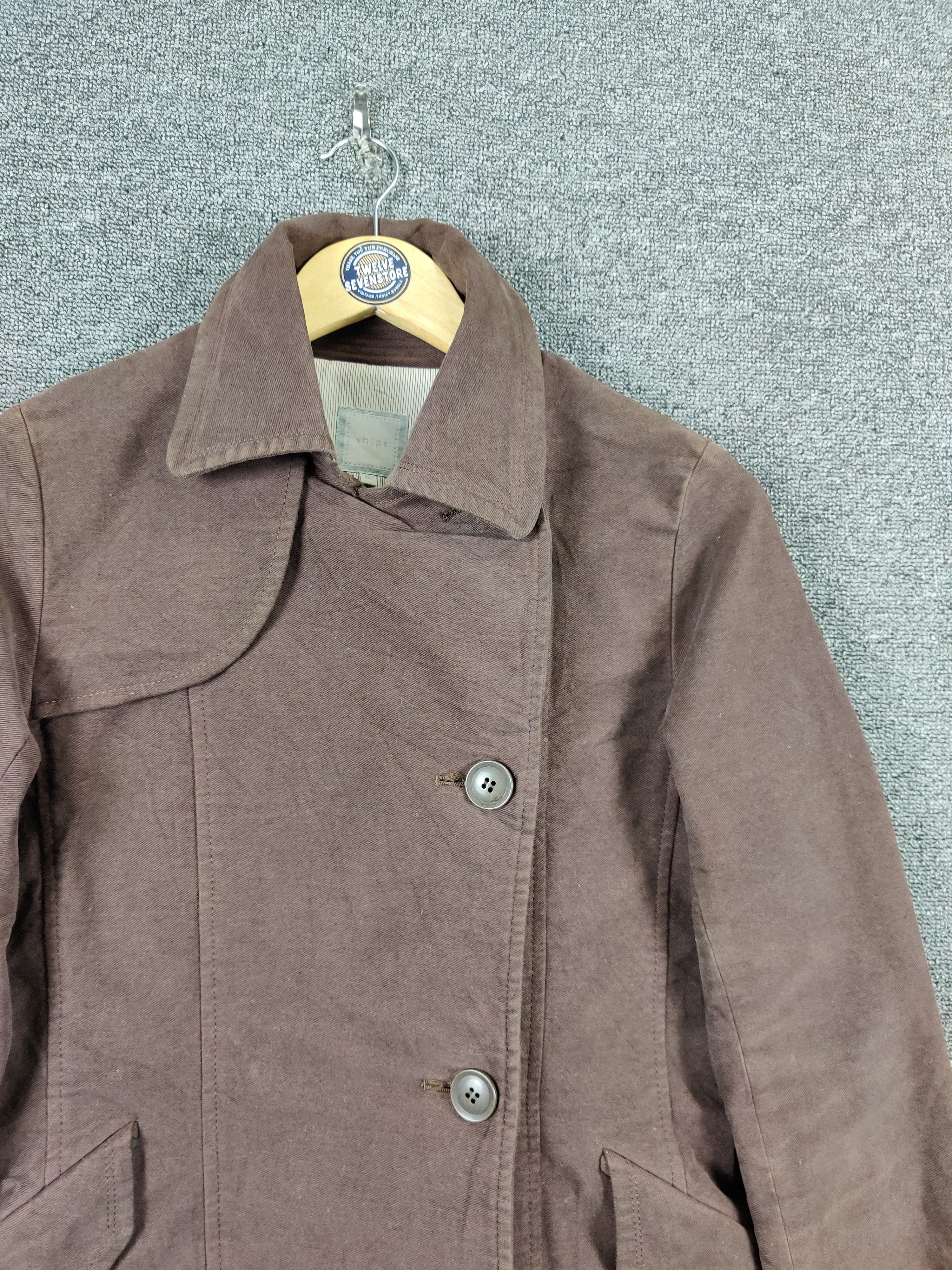 Japanese Brand × SHIPS × Vintage Japanese Brand Ships Single Breasted Coat Size M / US 6-8 / IT 42-44 - 4 Thumbnail