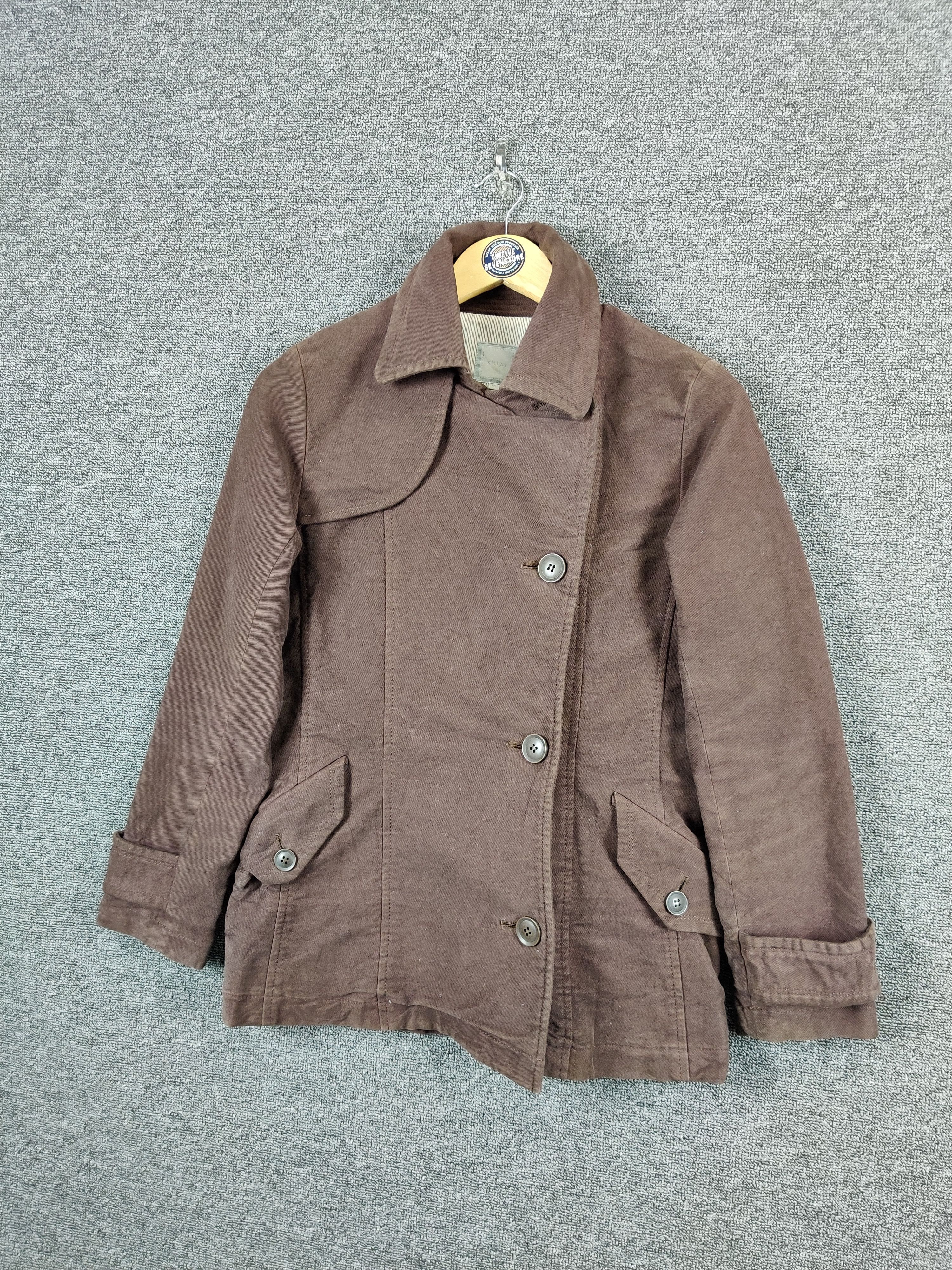 Japanese Brand × SHIPS × Vintage Japanese Brand Ships Single Breasted Coat Size M / US 6-8 / IT 42-44 - 2 Thumbnail