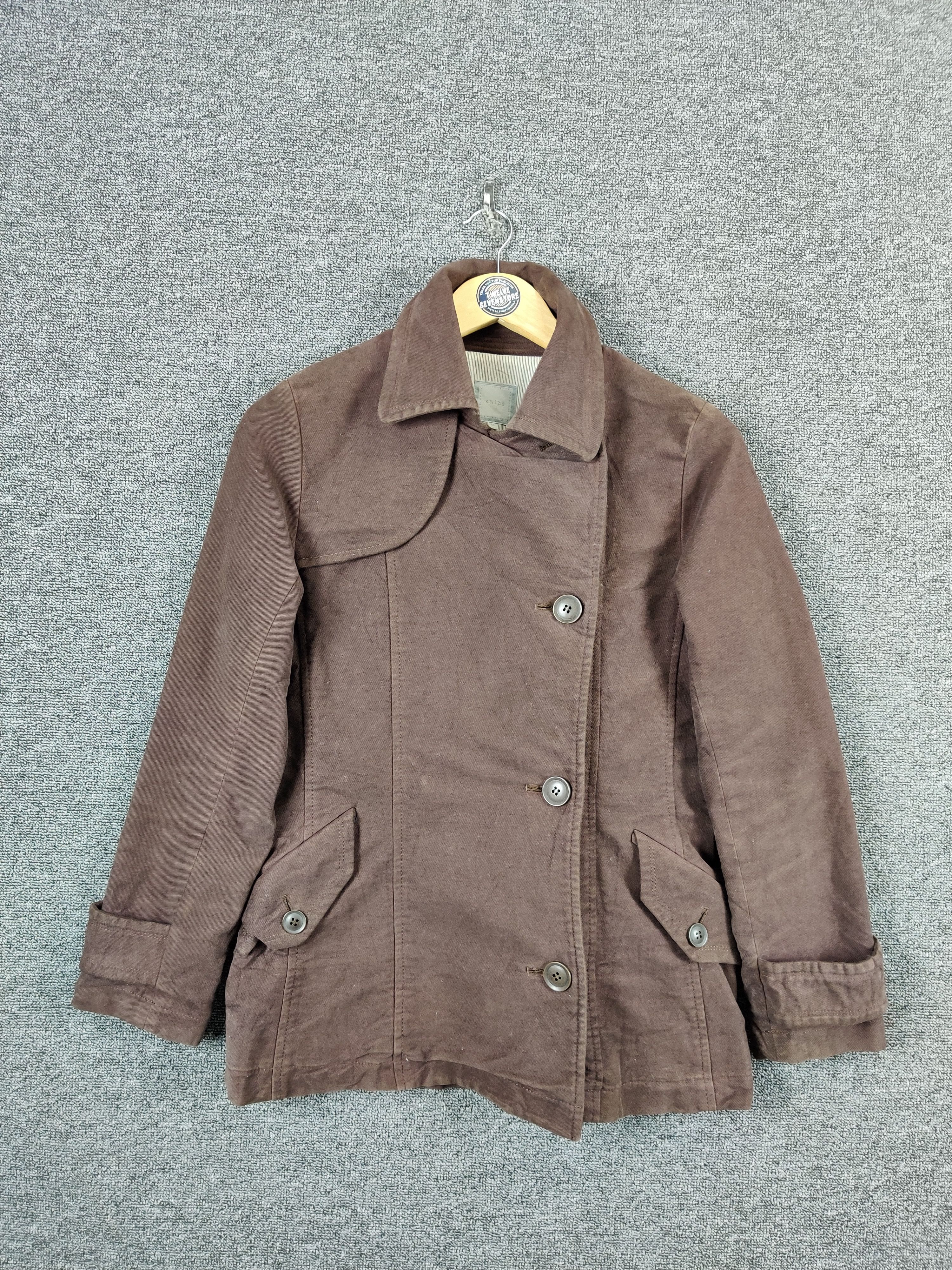 Japanese Brand × SHIPS × Vintage Japanese Brand Ships Single Breasted Coat Size M / US 6-8 / IT 42-44 - 1 Thumbnail