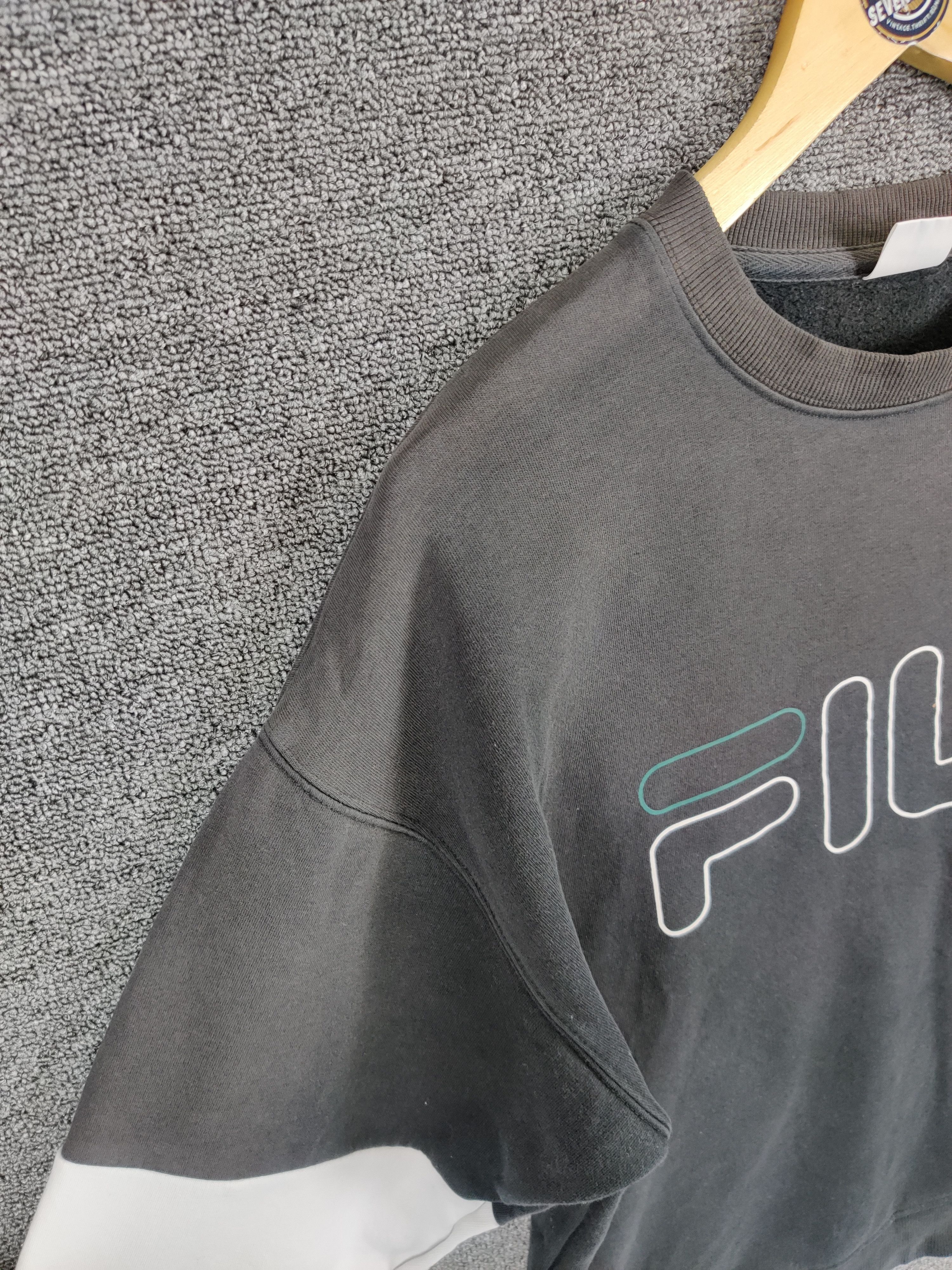Fila Vintage Fila Spellout Crewneck Sweatshirt Size US S / EU 44-46 / 1 - 7 Thumbnail