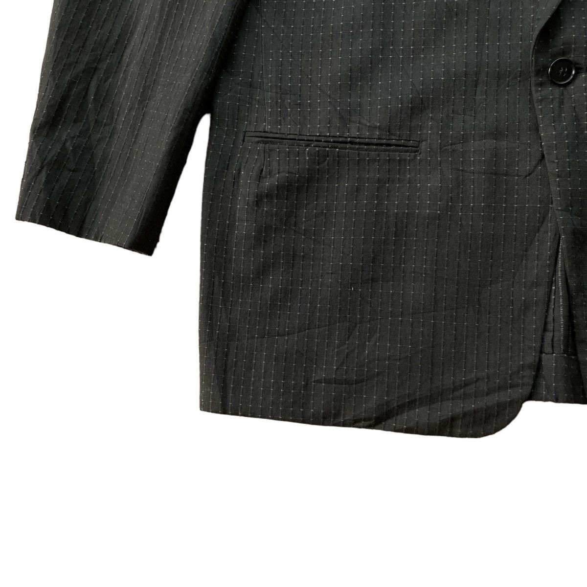 Y's for Men Vintage 80’s Y’s For Men Checkered Knitted Button Jacket Size US M / EU 48-50 / 2 - 4 Thumbnail