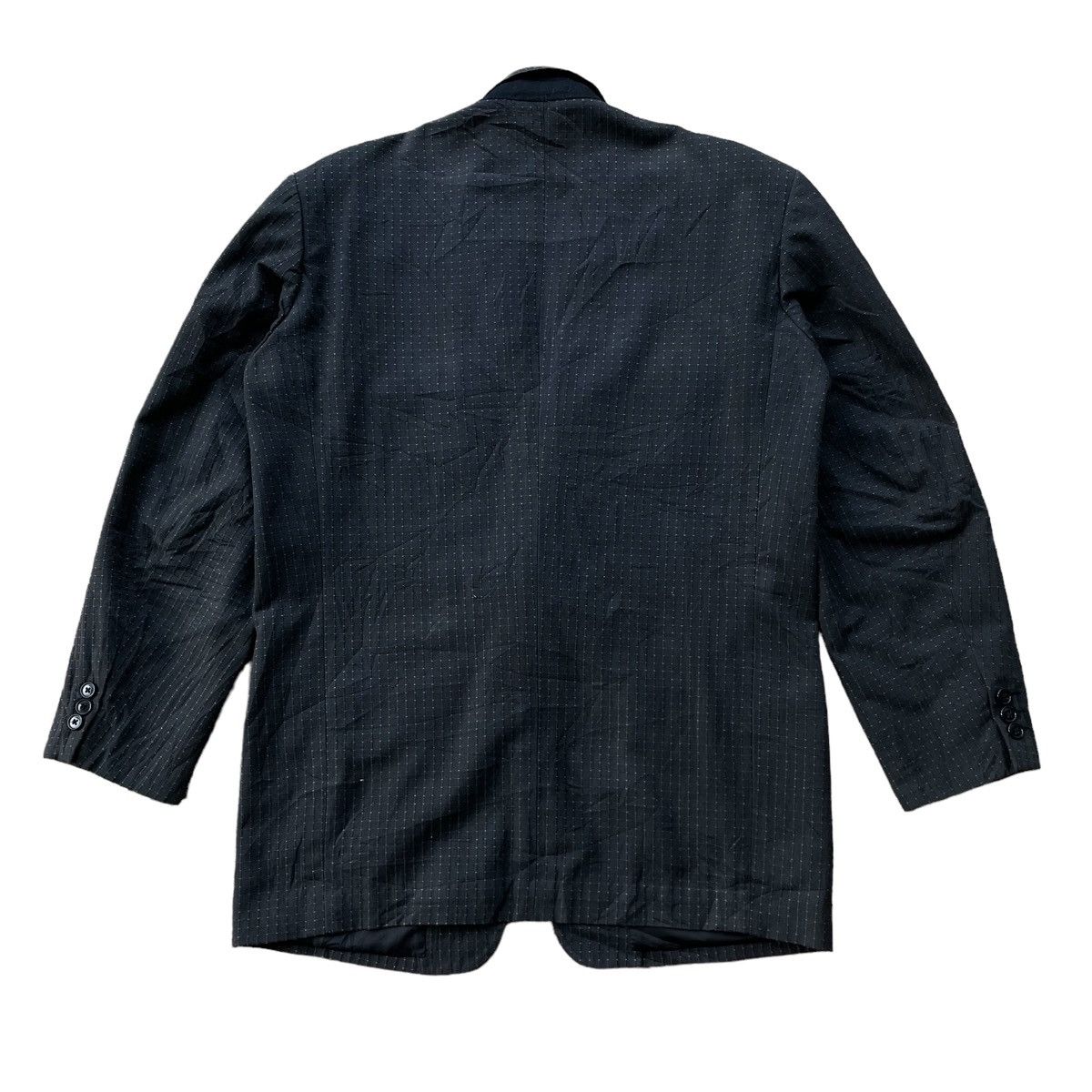 Y's for Men Vintage 80’s Y’s For Men Checkered Knitted Button Jacket Size US M / EU 48-50 / 2 - 13 Thumbnail