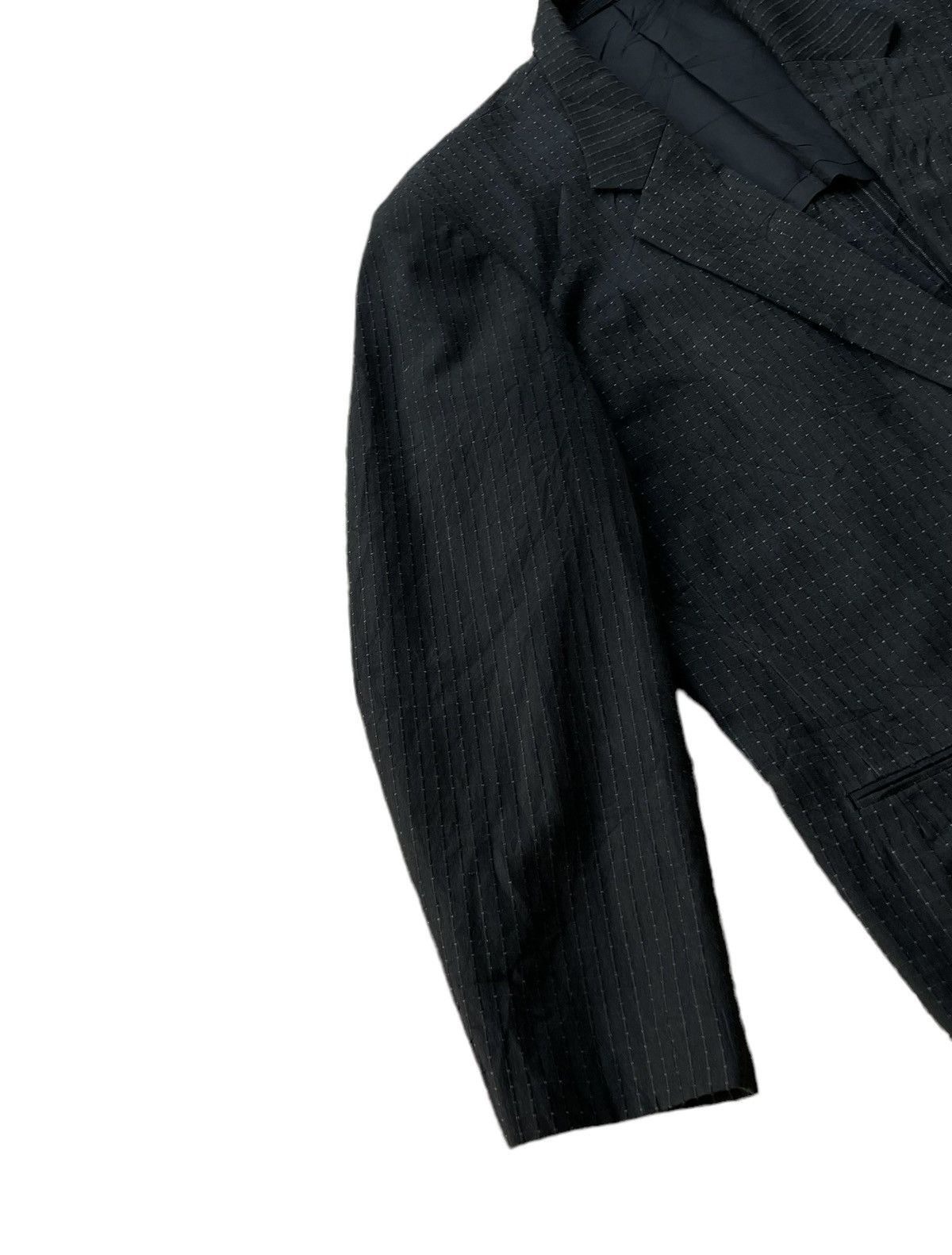 Y's for Men Vintage 80’s Y’s For Men Checkered Knitted Button Jacket Size US M / EU 48-50 / 2 - 7 Thumbnail