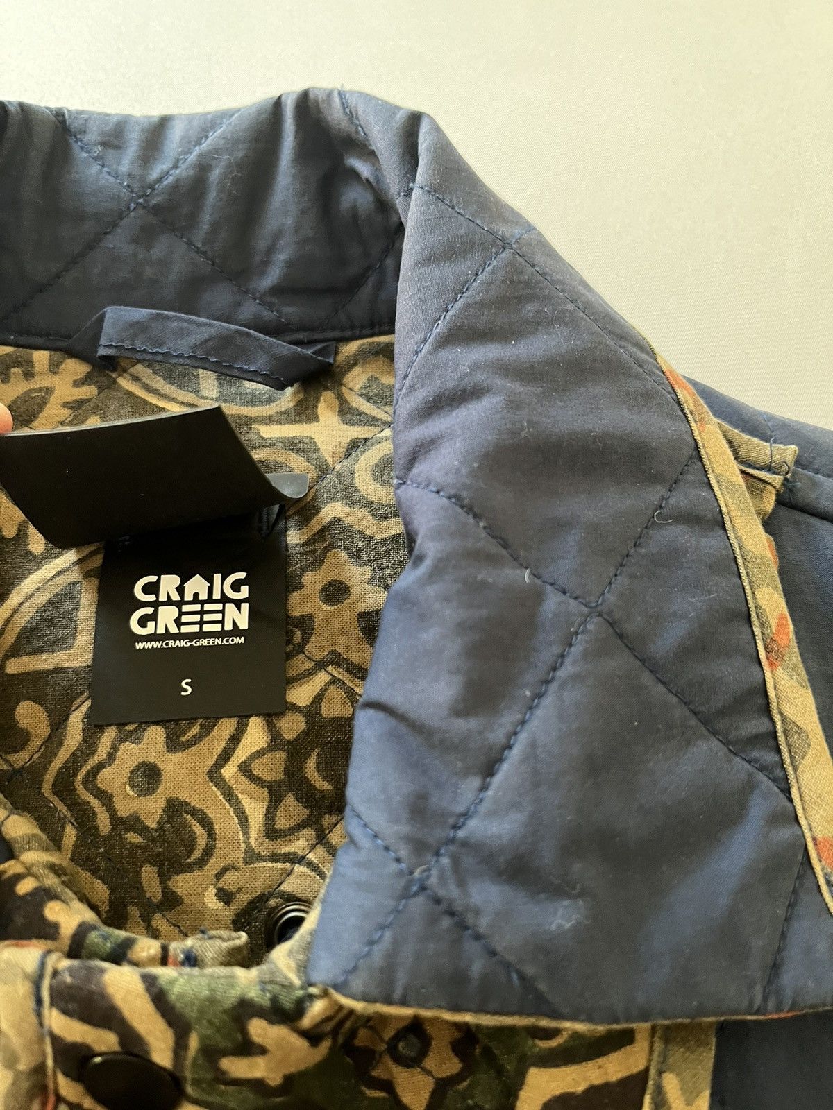 Craig Green AW17 reversed block print jacket Size US M / EU 48-50 / 2 - 8 Thumbnail
