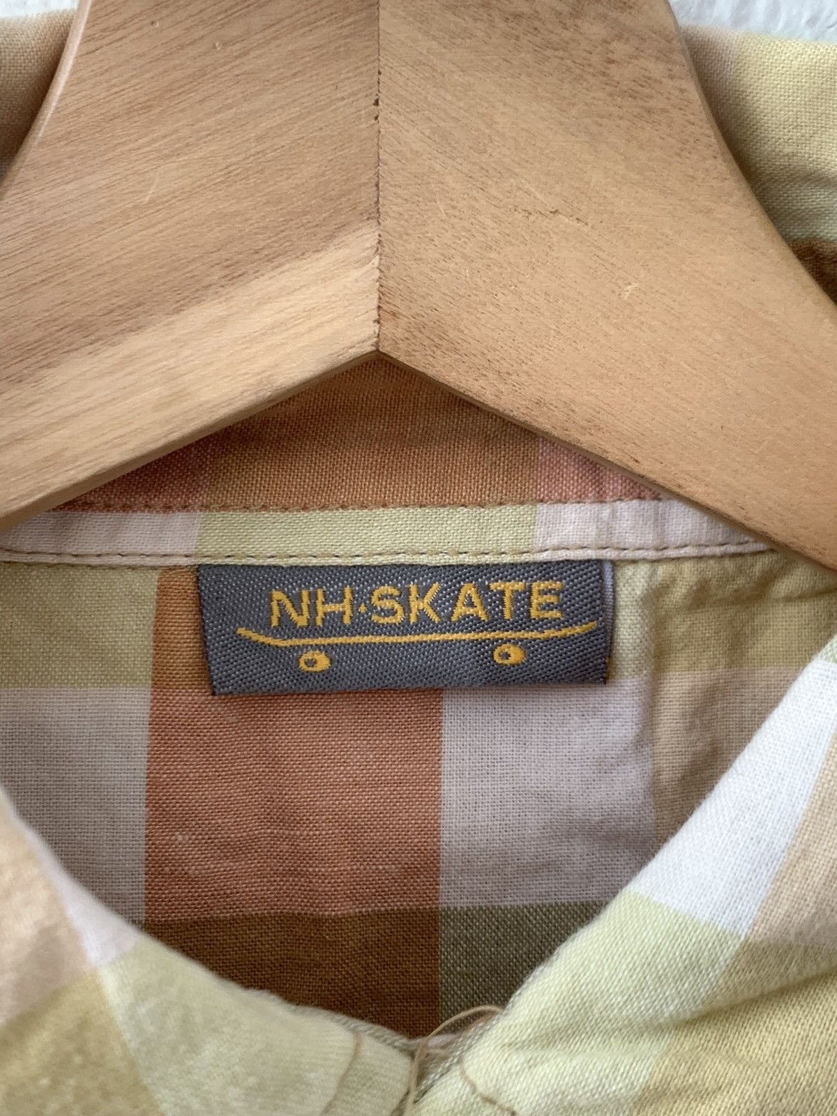Japanese Brand Neighbourhood Skateboard Gingham Plaid Button Ups Shirts Size US M / EU 48-50 / 2 - 6 Thumbnail