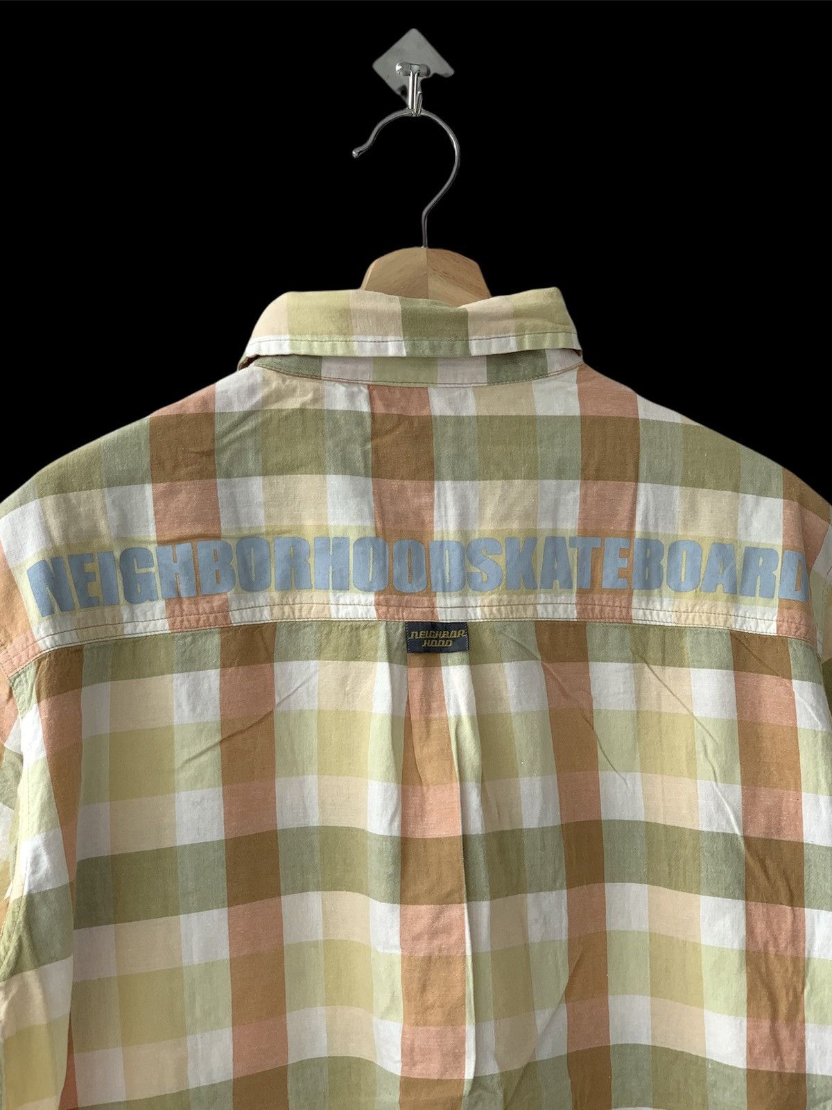 Japanese Brand Neighbourhood Skateboard Gingham Plaid Button Ups Shirts Size US M / EU 48-50 / 2 - 1 Thumbnail