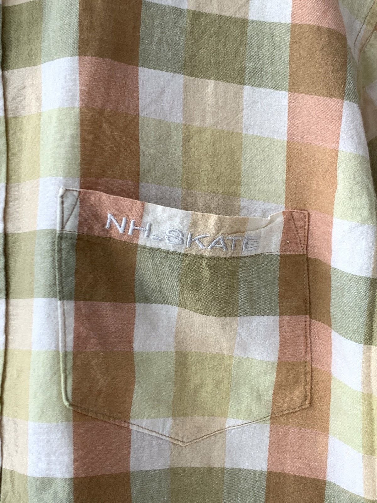 Japanese Brand Neighbourhood Skateboard Gingham Plaid Button Ups Shirts Size US M / EU 48-50 / 2 - 4 Thumbnail