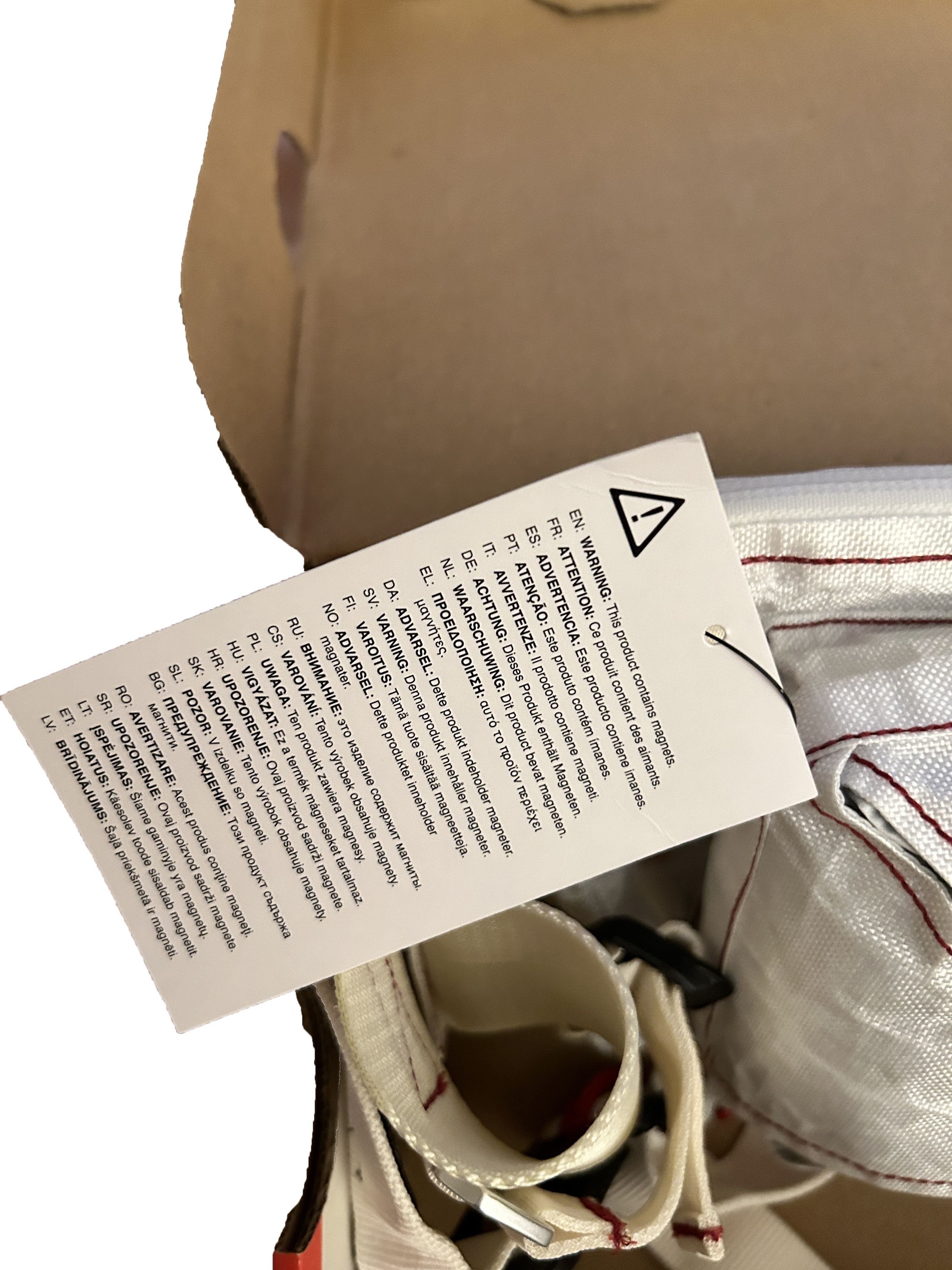 Nike × Tom Sachs Nike x Tom Sachs Exploding Poncho Men's White Size ONE SIZE - 17 Thumbnail