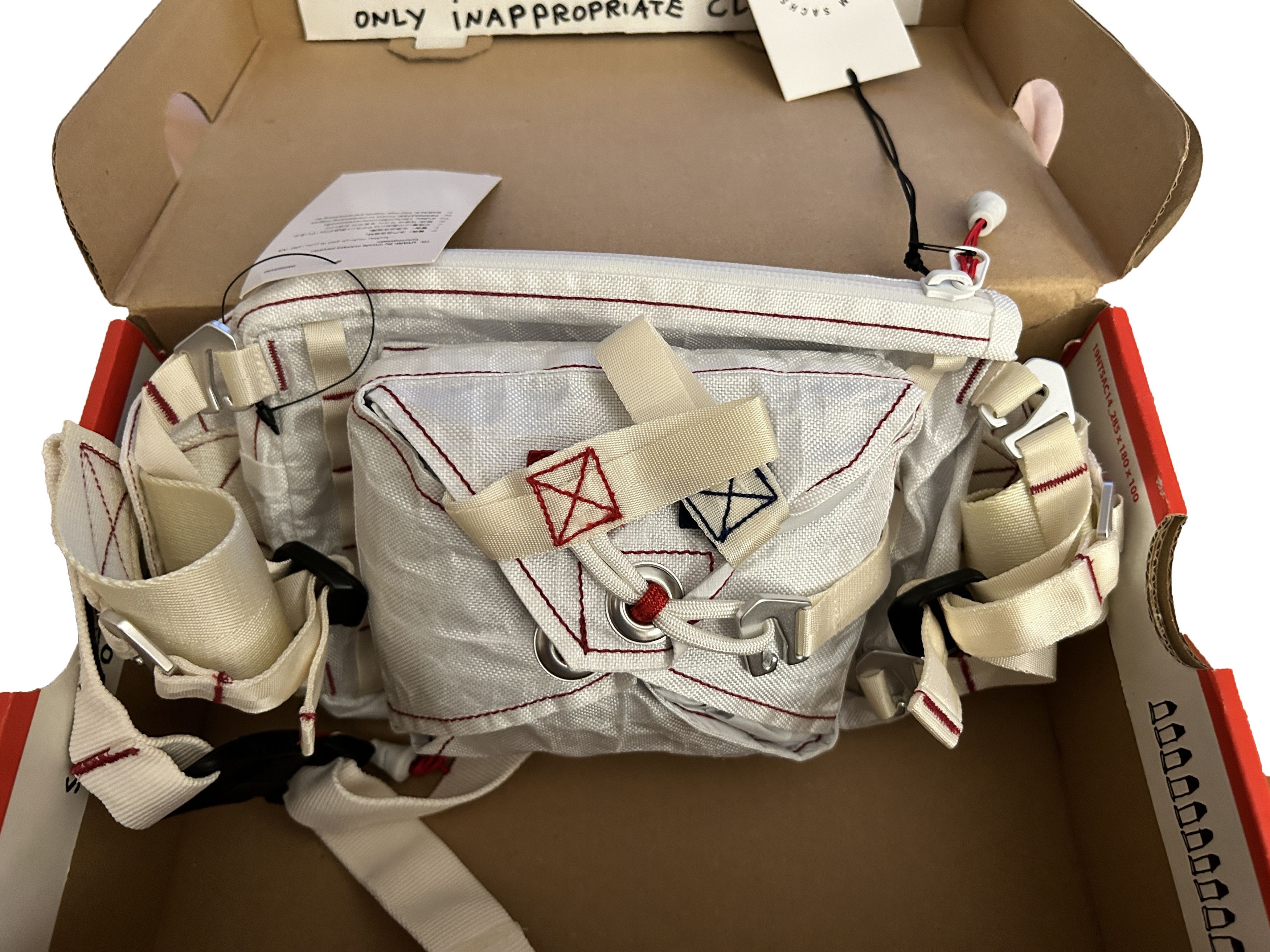 Nike × Tom Sachs Nike x Tom Sachs Exploding Poncho Men's White Size ONE SIZE - 10 Thumbnail