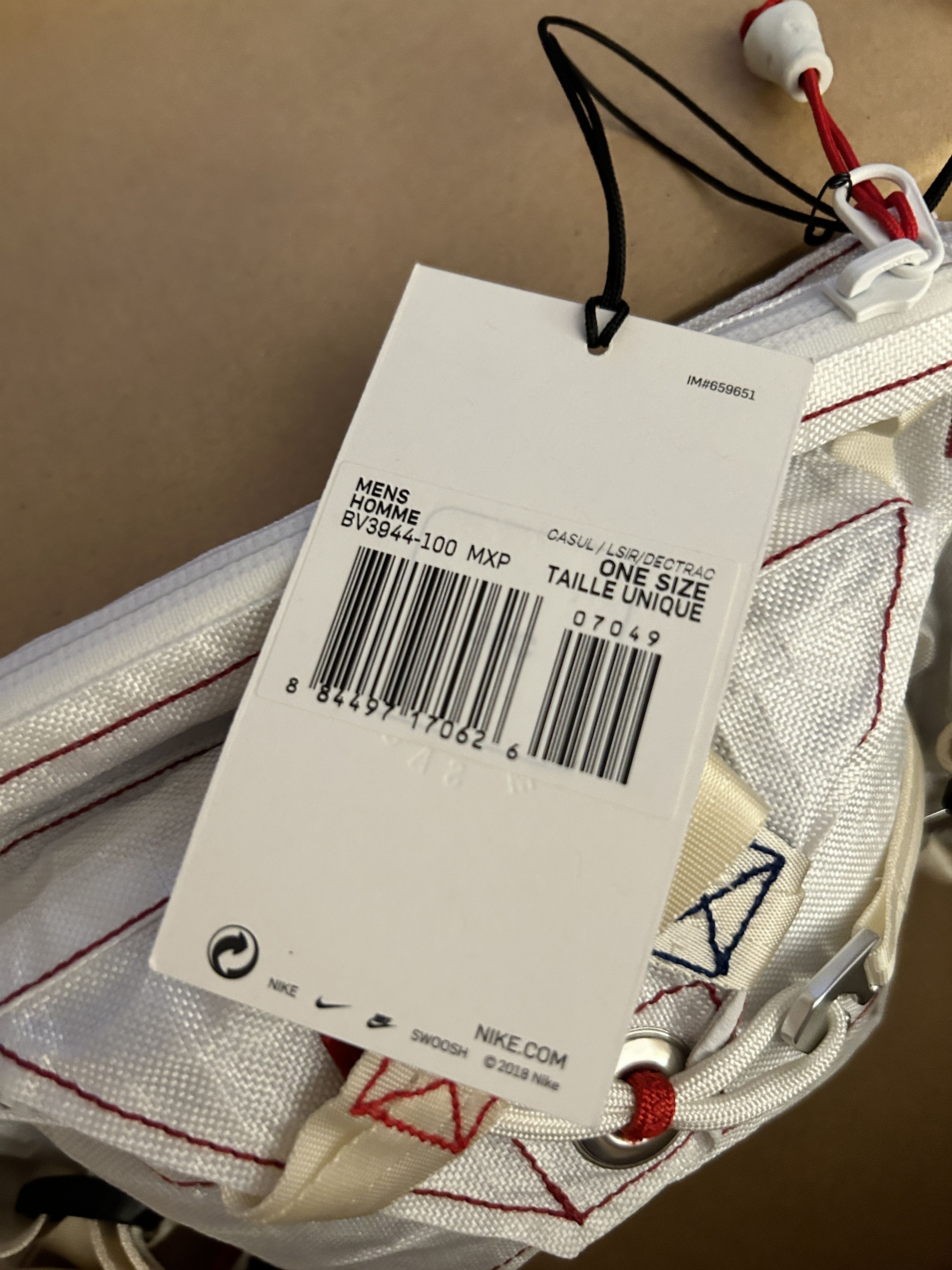 Nike × Tom Sachs Nike x Tom Sachs Exploding Poncho Men's White Size ONE SIZE - 12 Thumbnail