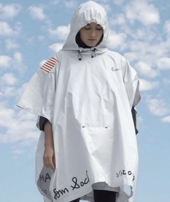 tom sachs x nike exploding poncho
