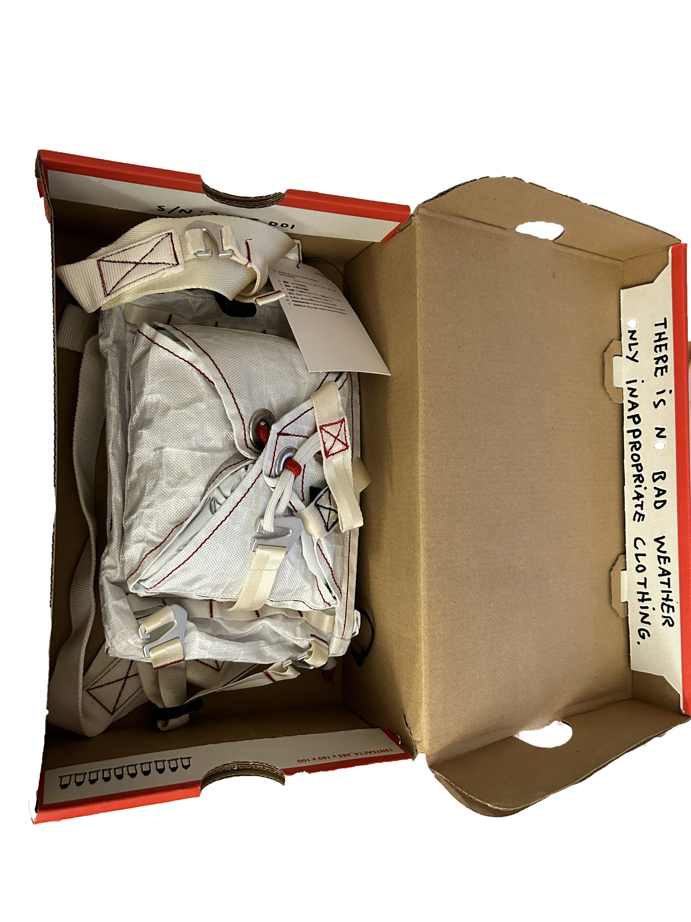 Nike x Tom Sachs Exploding Poncho Men's White - Main Image