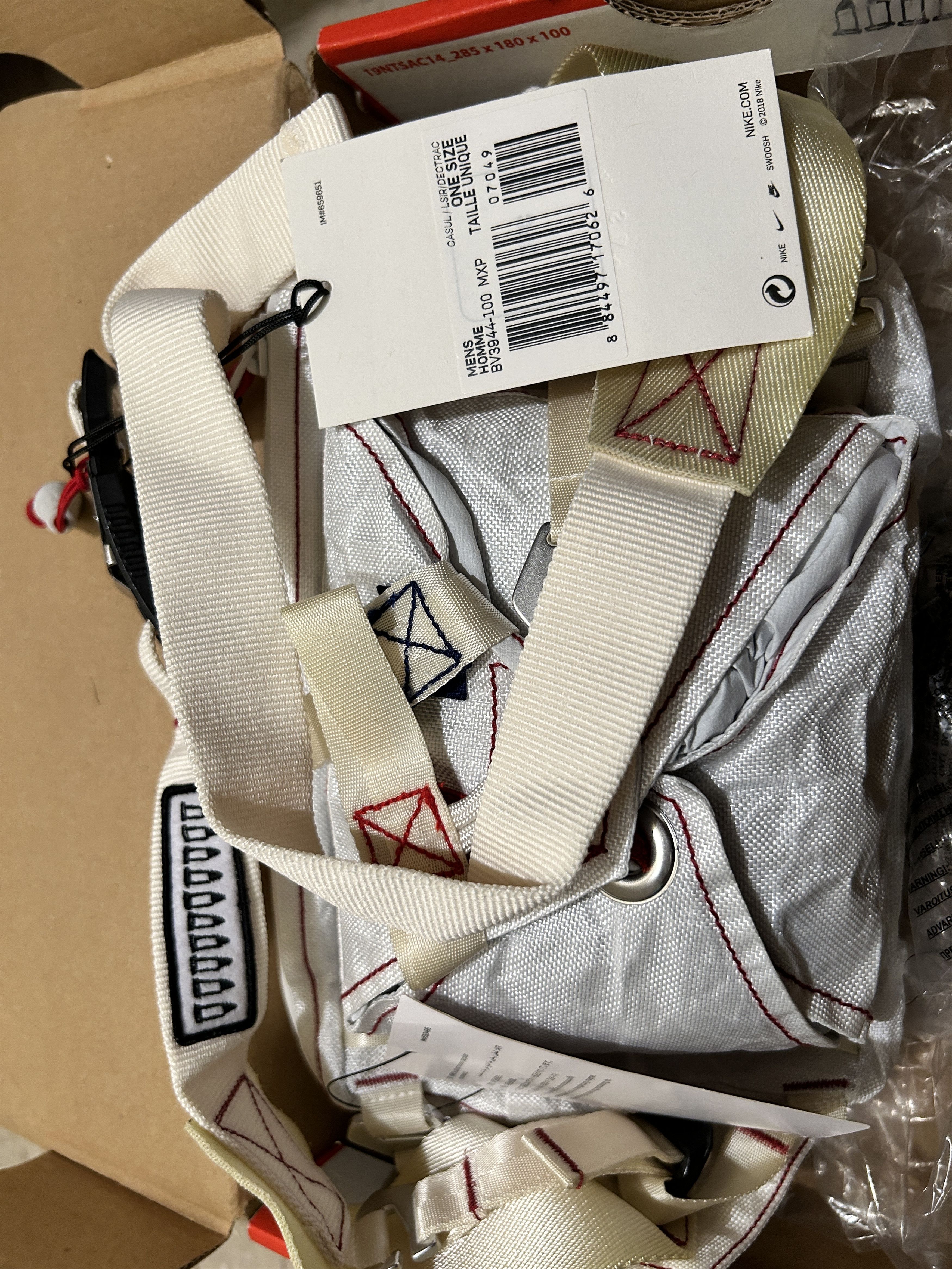 Nike × Tom Sachs Nike x Tom Sachs Exploding Poncho Men's White Size ONE SIZE - 5 Thumbnail