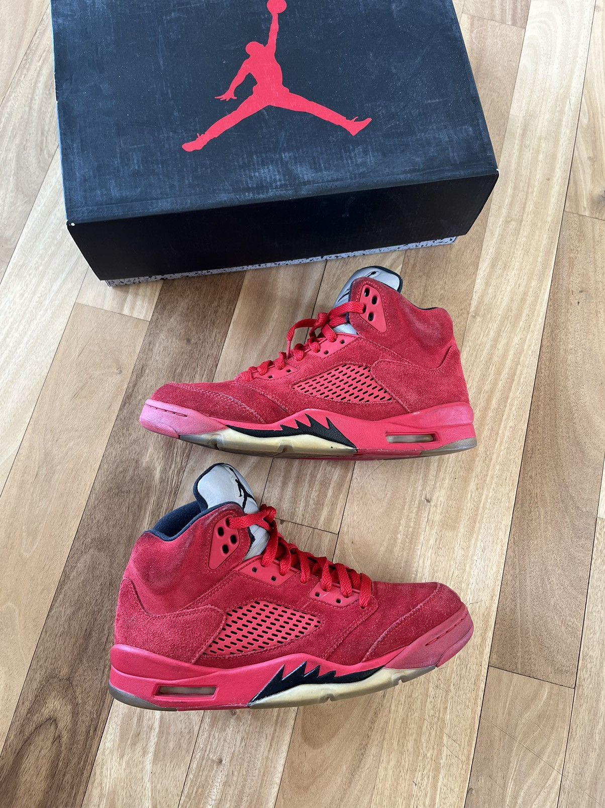 jordan 5 gym red