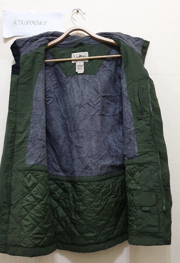 L.L. Bean L.L Bean Green Polartec Thinsulate Parka Hoodies Size US XL / EU 56 / 4 - 12 Thumbnail