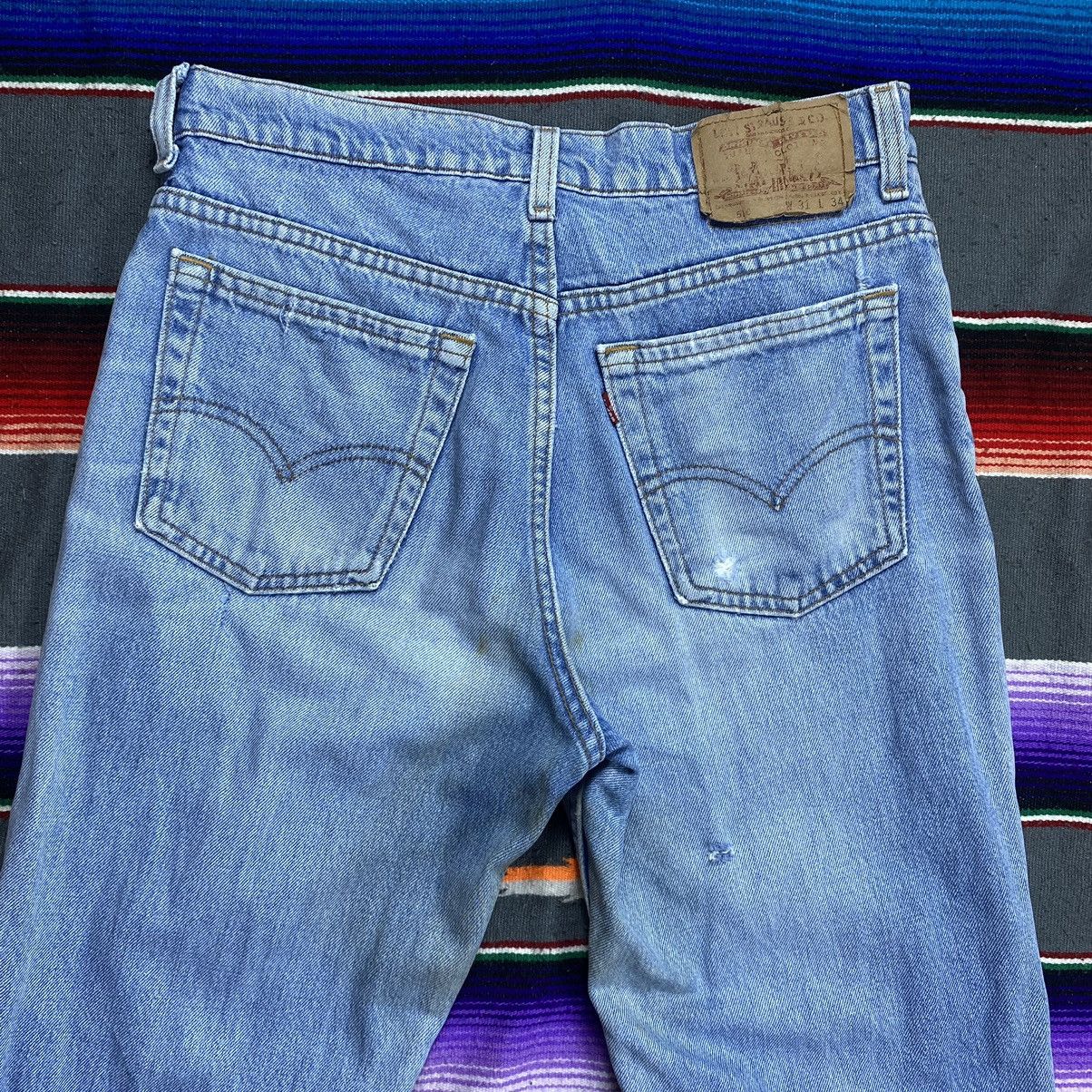 Levi's 🔥Vintage Levi’s 510 Distressed Denim Size US 31 - 14 Thumbnail