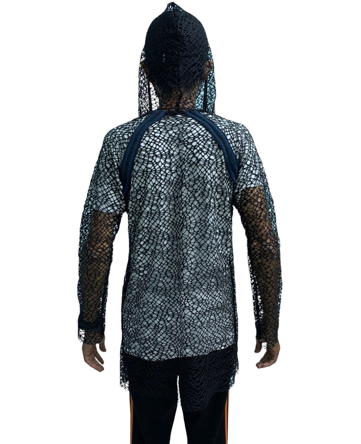 Hysteric Glamour 🔥Insane Design Japanese Brand ALGONQUINS Fish Net Hoodie Size US XS / EU 42 / 0 - 6 Thumbnail