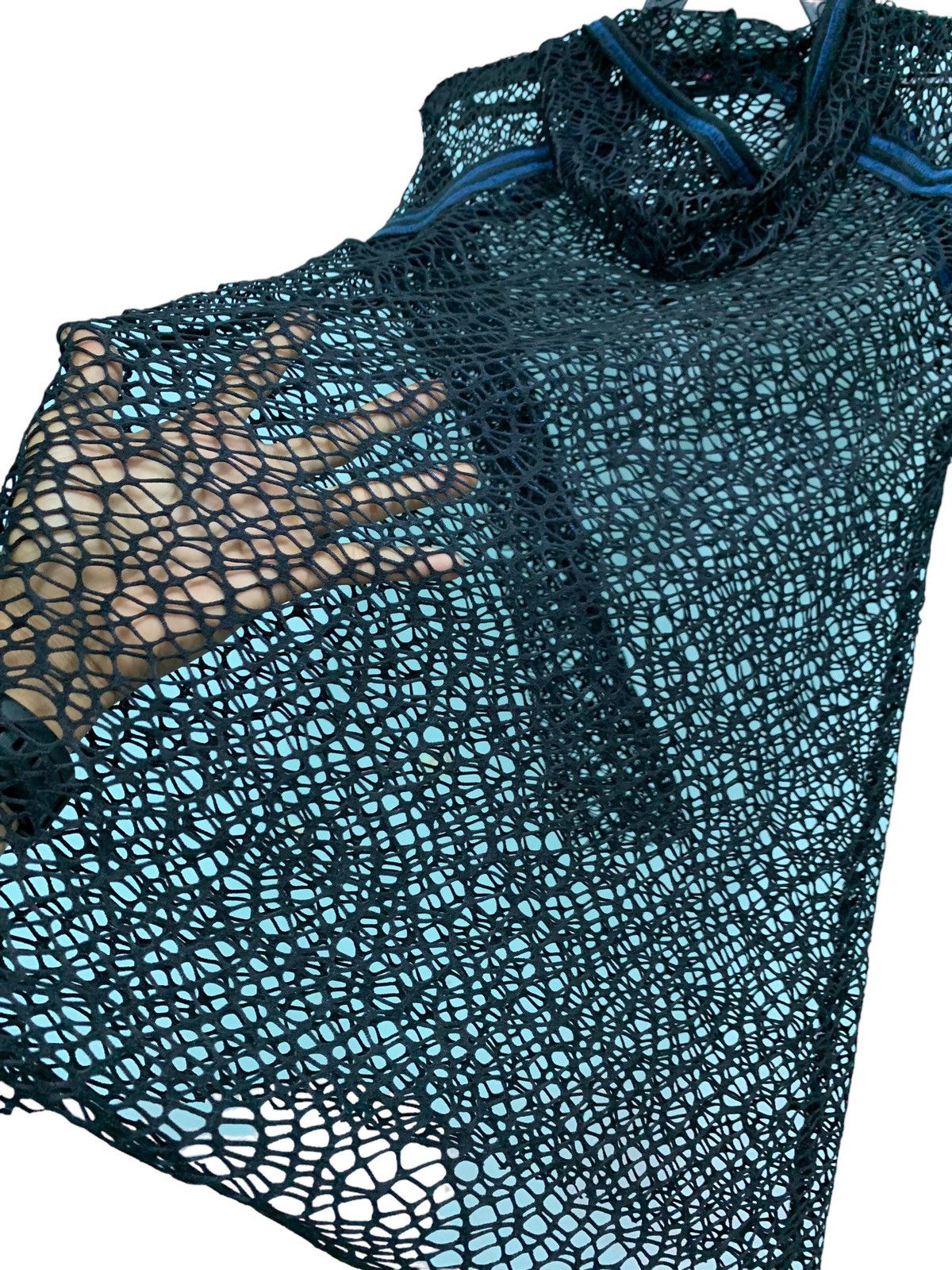 Hysteric Glamour 🔥Insane Design Japanese Brand ALGONQUINS Fish Net Hoodie Size US XS / EU 42 / 0 - 11 Thumbnail