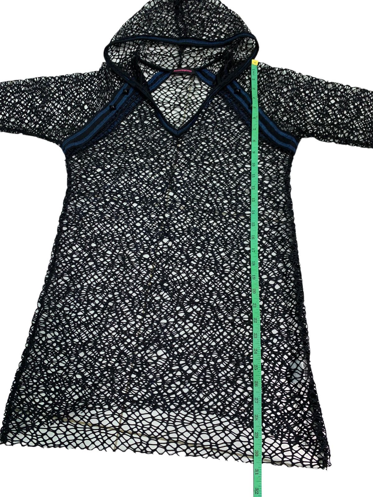 Hysteric Glamour 🔥Insane Design Japanese Brand ALGONQUINS Fish Net Hoodie Size US XS / EU 42 / 0 - 13 Thumbnail