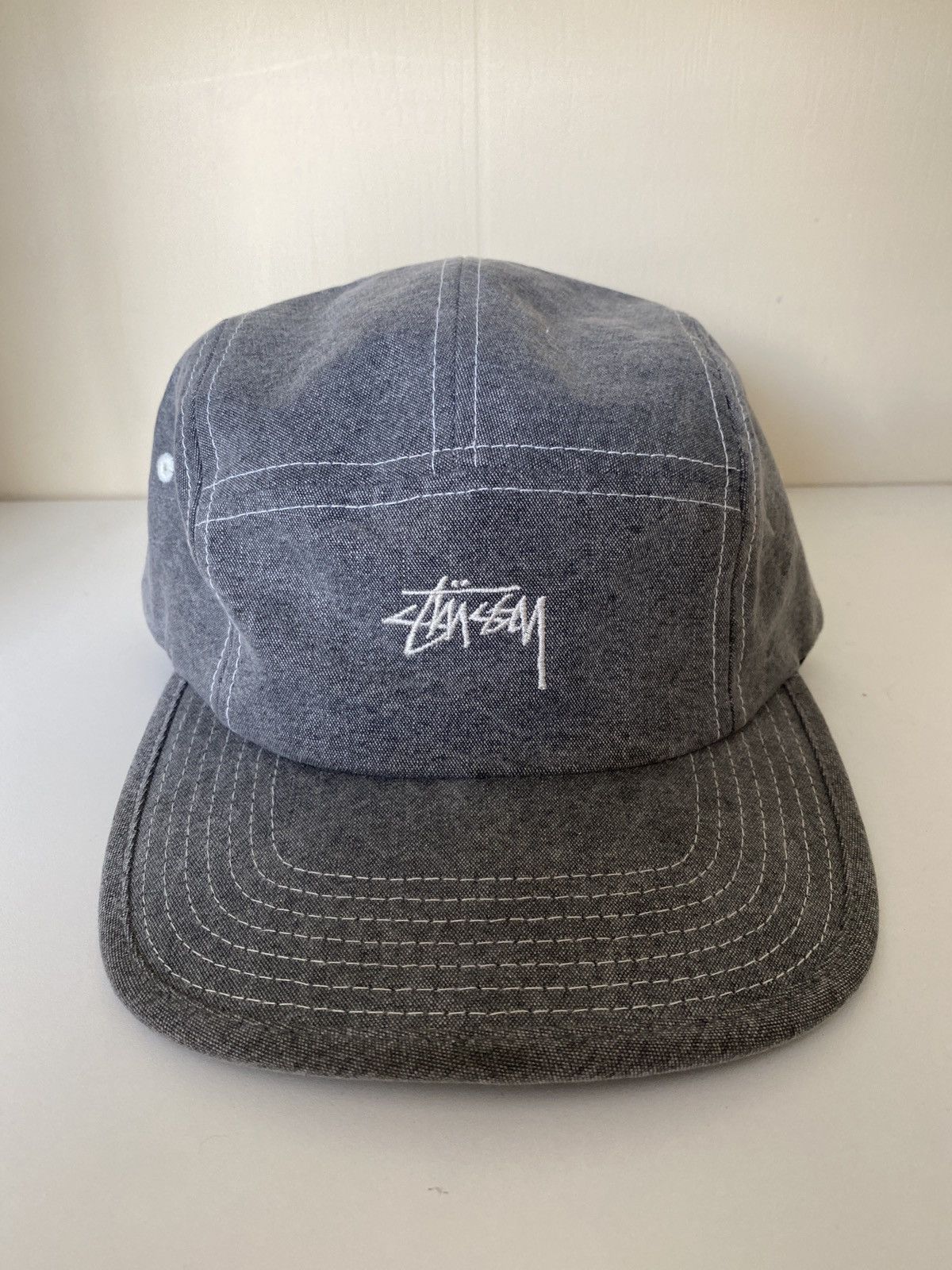 Stussy Grey Stussy 5-Panel Hat | Grailed
