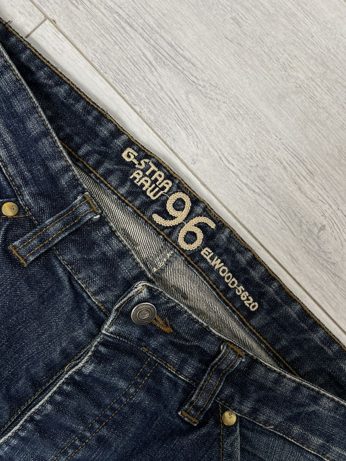 G-Star × Japanese Brand Gstar Raw Cargo pants GS 3301 Denim Casual multi pocket Size US 32 / EU 48 - 8 Thumbnail