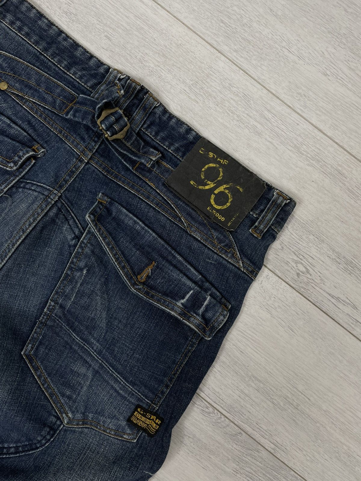 G-Star × Japanese Brand Gstar Raw Cargo pants GS 3301 Denim Casual multi pocket Size US 32 / EU 48 - 5 Thumbnail