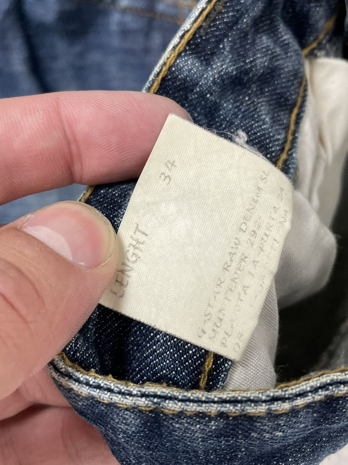 G-Star × Japanese Brand Gstar Raw Cargo pants GS 3301 Denim Casual multi pocket Size US 32 / EU 48 - 10 Thumbnail