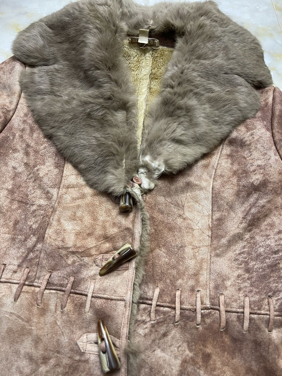Vintage Vintage faux fur Moleskin Jacket Size S / US 4 / IT 40 - 13 Thumbnail