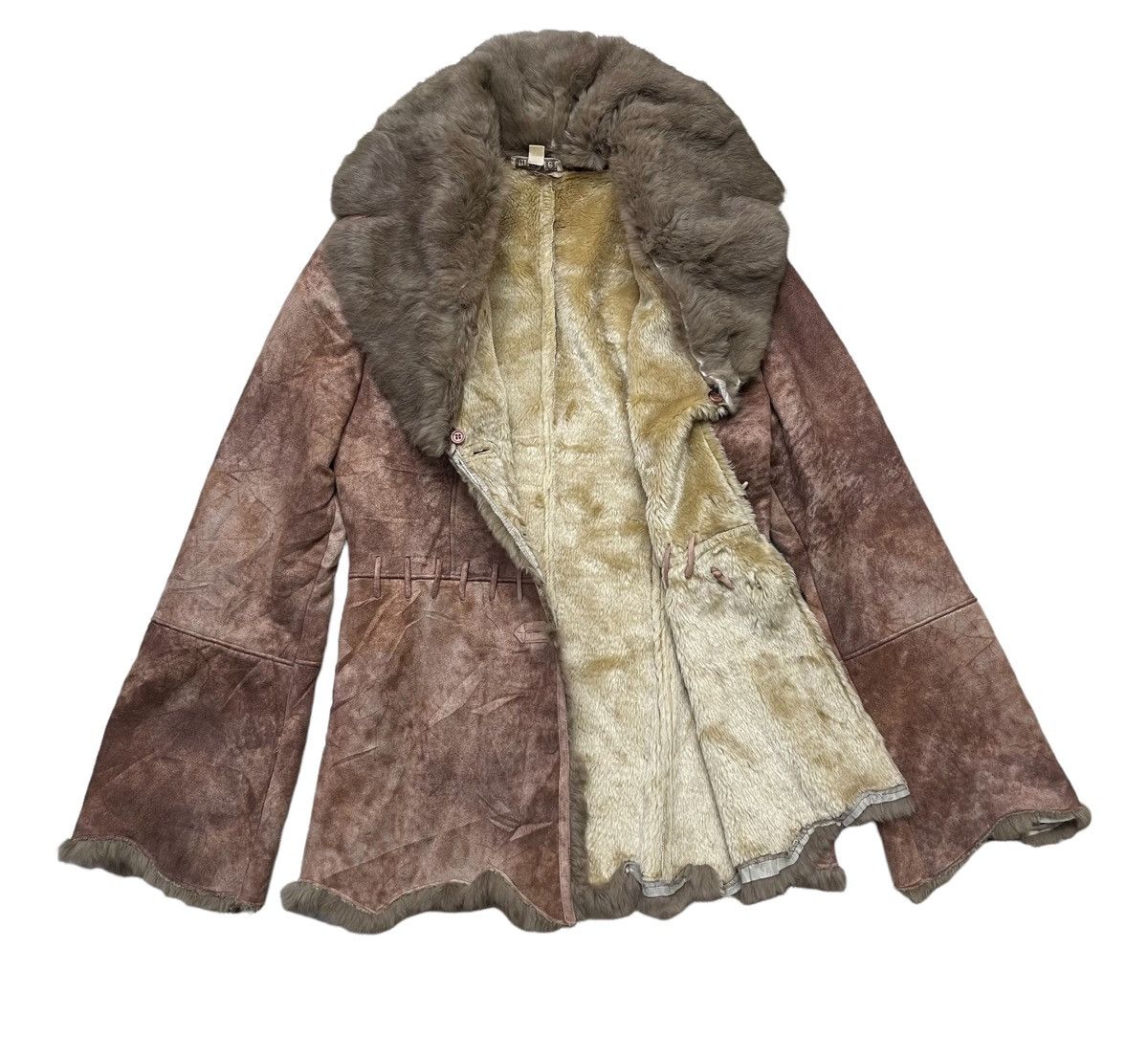 Vintage Vintage faux fur Moleskin Jacket Size S / US 4 / IT 40 - 9 Thumbnail