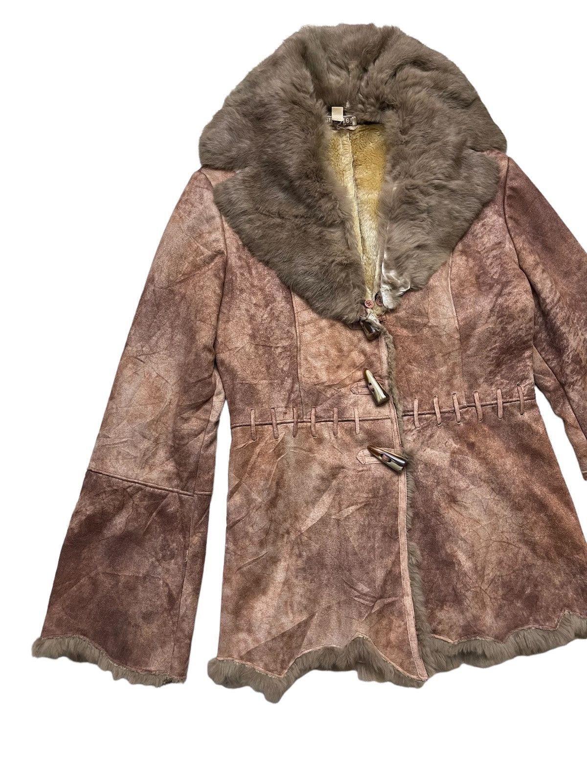 Vintage Vintage faux fur Moleskin Jacket Size S / US 4 / IT 40 - 6 Thumbnail