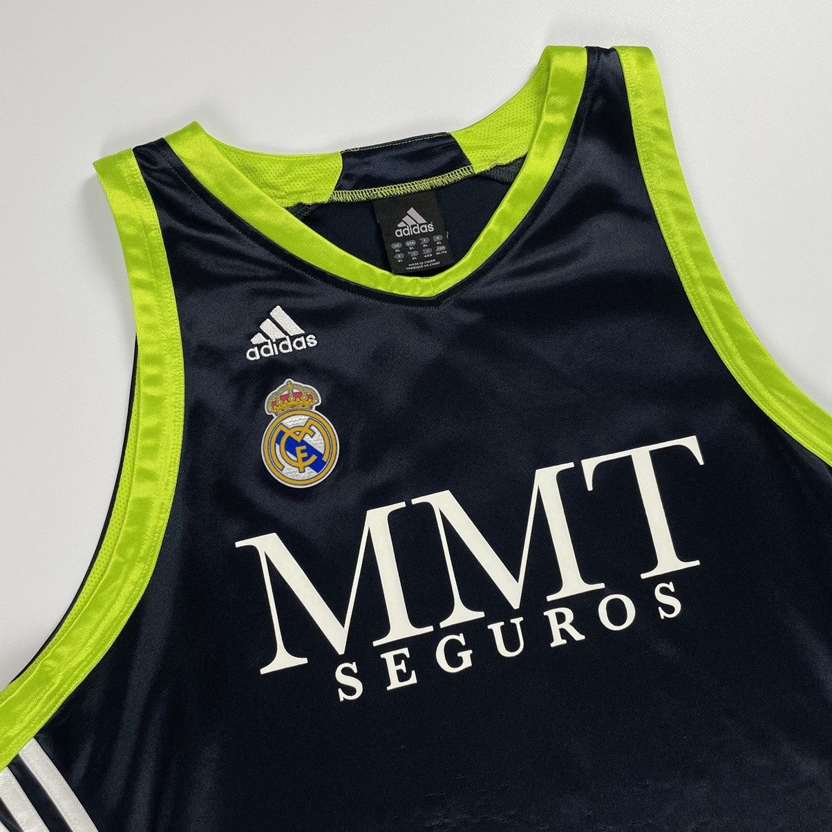 Adidas × NBA Adidas 2010 Real Madrid Basketball NBA Jersey Size US XL / EU 56 / 4 - 3 Thumbnail
