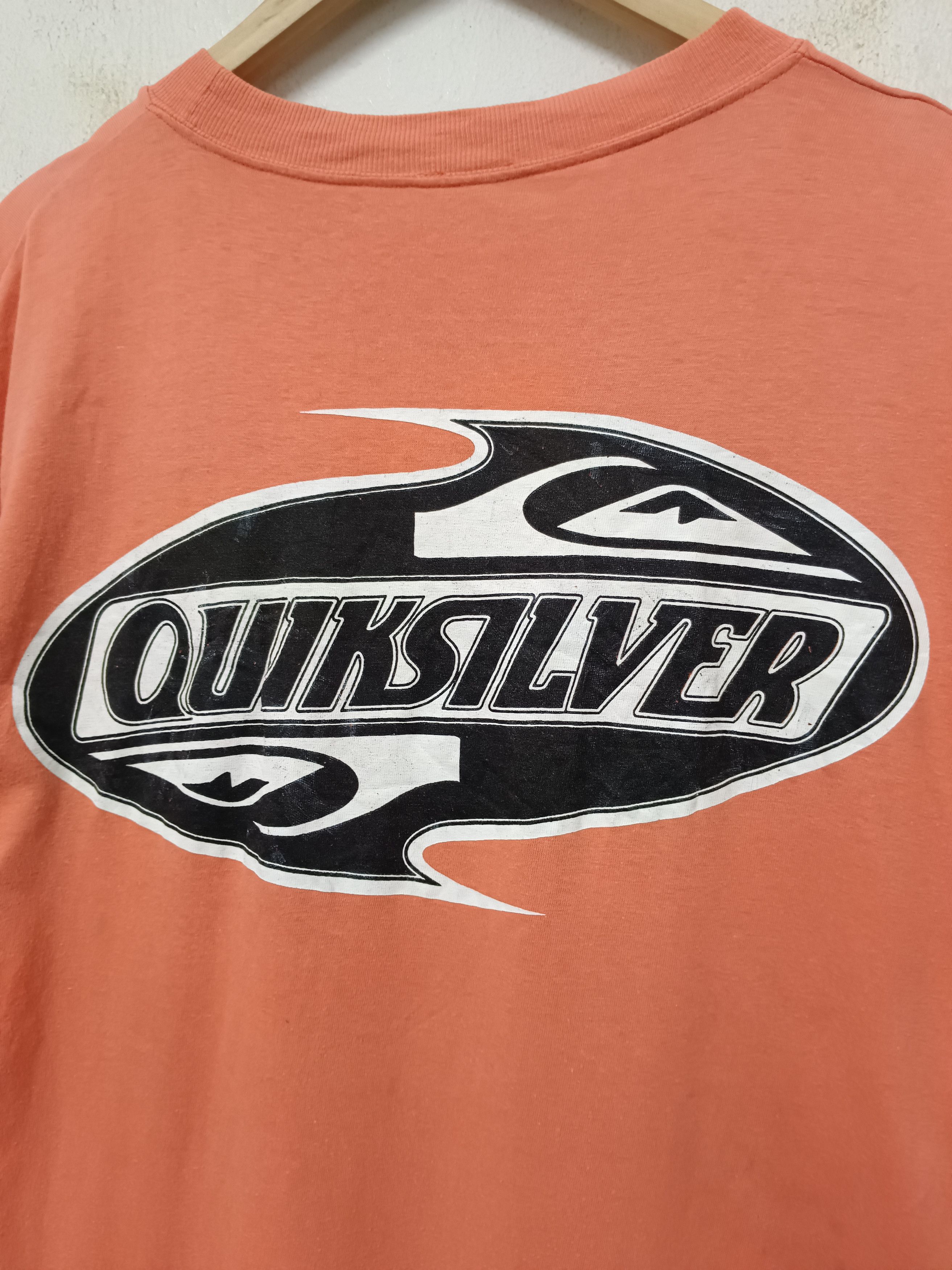 Quiksilver × Vintage Vintage Quicksilver Big Logo T-shirt Size US M / EU 48-50 / 2 - 3 Thumbnail