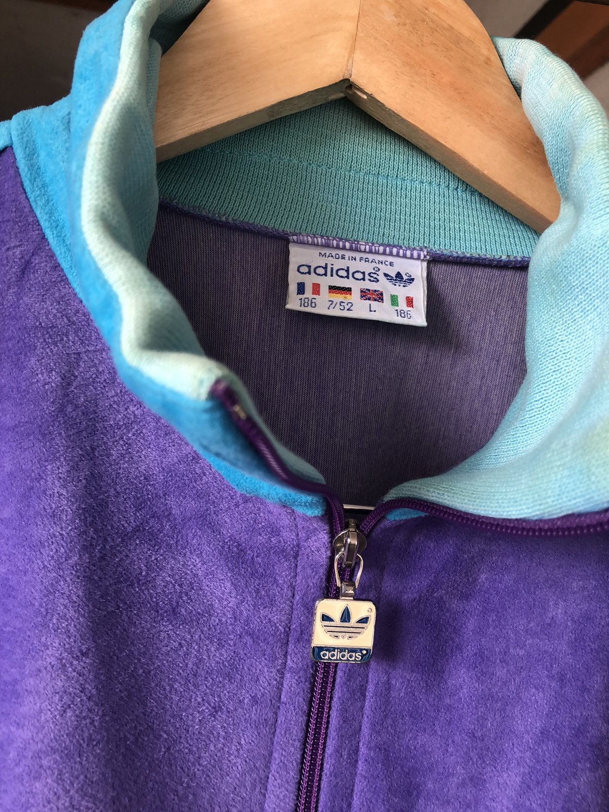 Adidas Rare❗️Vtg 80s Adidas Veterans Stiring Wendel Sweater Size US L / EU 52-54 / 3 - 9 Thumbnail