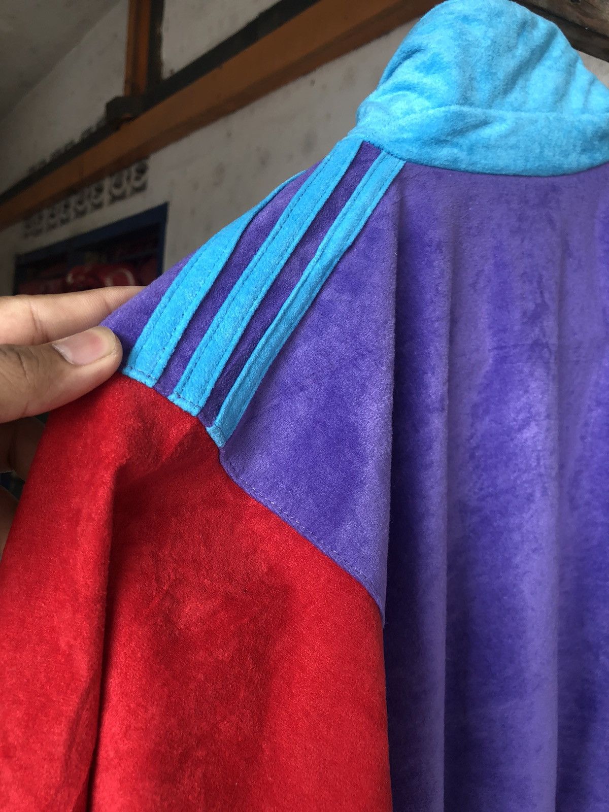 Adidas Rare❗️Vtg 80s Adidas Veterans Stiring Wendel Sweater Size US L / EU 52-54 / 3 - 15 Thumbnail